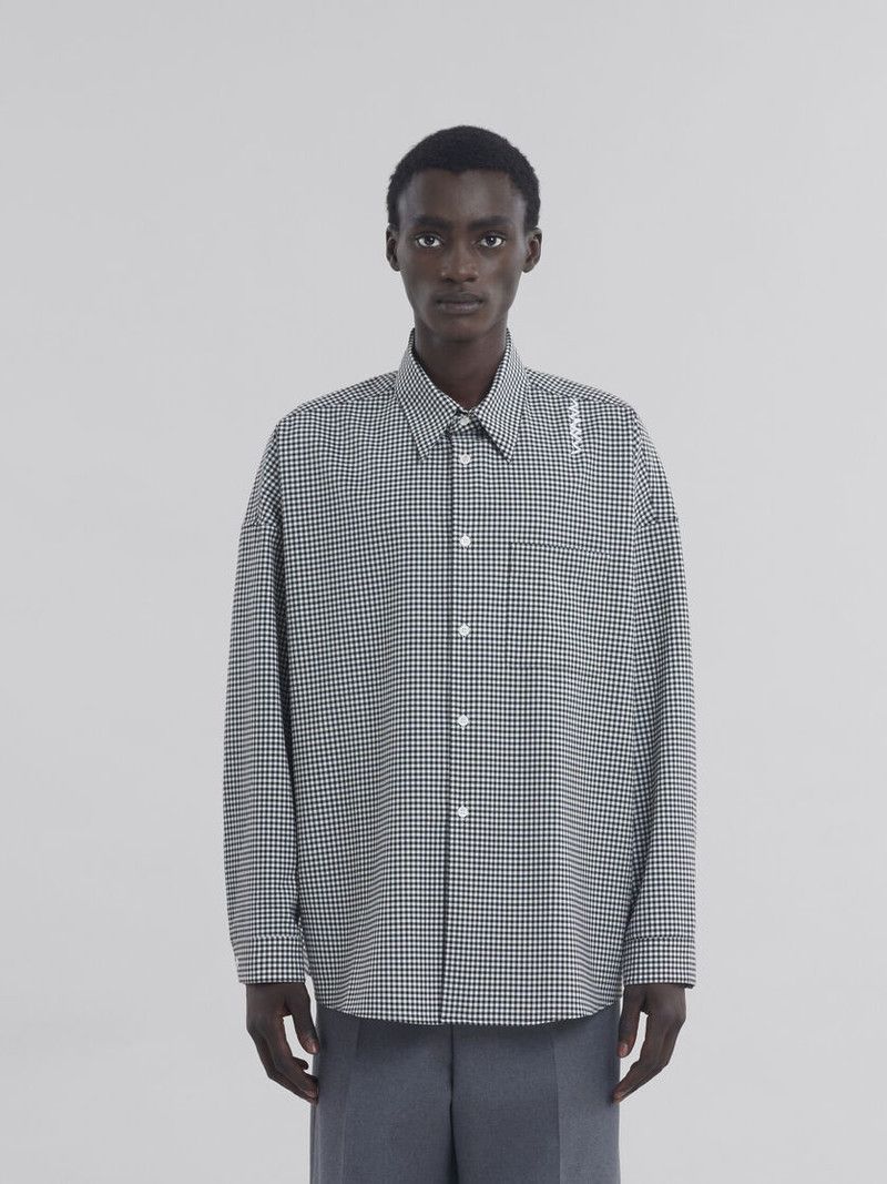 Marni o1w1db10526 Shirts in White Size US L / EU 52-54 / 3 - 2 Thumbnail