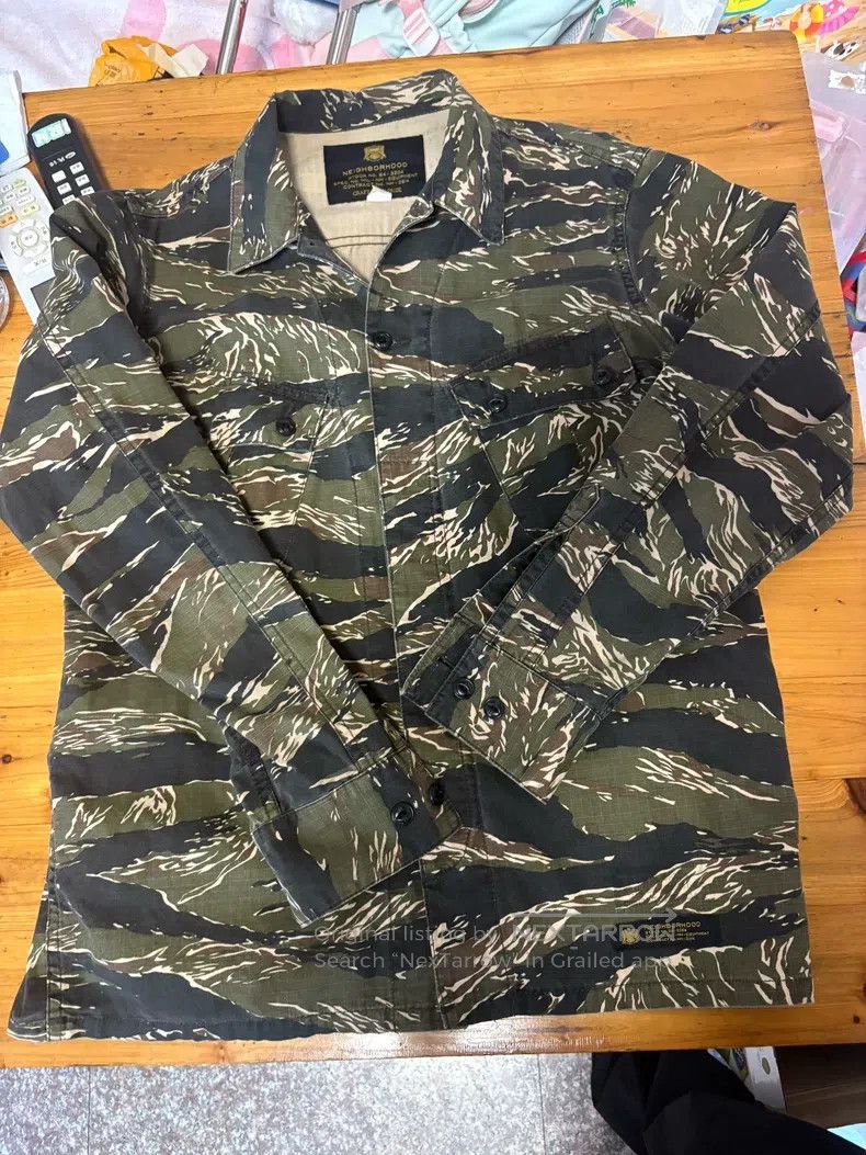 Neighborhood Neighborhood Tiger Print Shirt Size US M / EU 48-50 / 2 - 1 Thumbnail