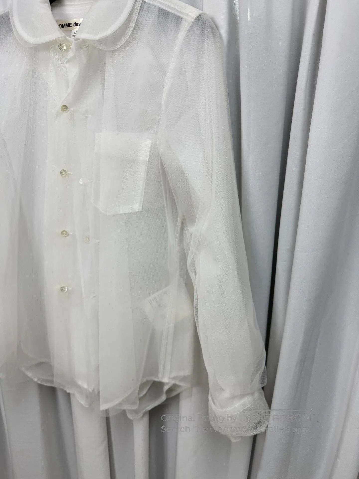 Comme des Garcons Comme des Garçons Triple Tulle Shirt. Size US M / EU 48-50 / 2 - 2 Thumbnail