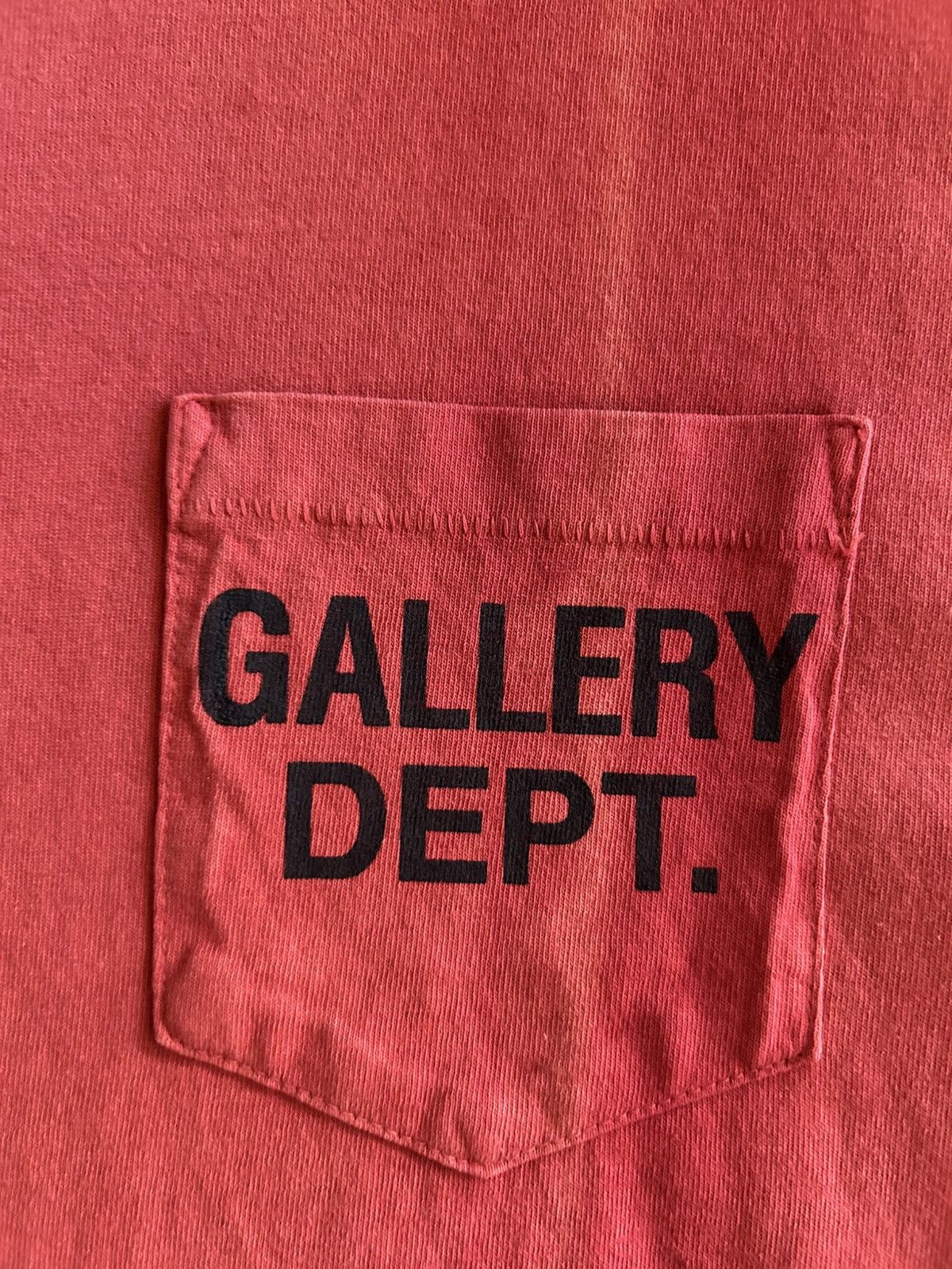 Gallery Dept. Gallery Dept. Salmon Paint Tee - Perfect Condition Size US XL / EU 56 / 4 - 2 Thumbnail