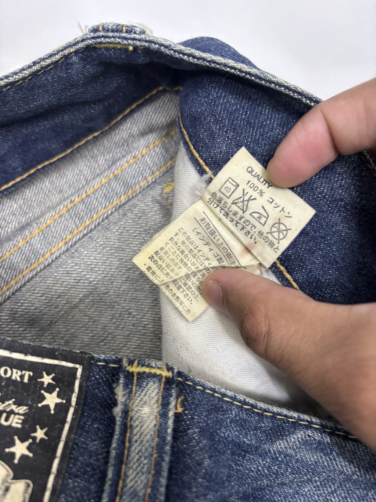 If Six Was Nine × Le Grande Bleu (L.G.B.) × MOUSSY Flare Jeans IfSixWasNine Lgb Style Moussy Bootcut Jeans Size 27" / US 4 / IT 40 - 12 Thumbnail