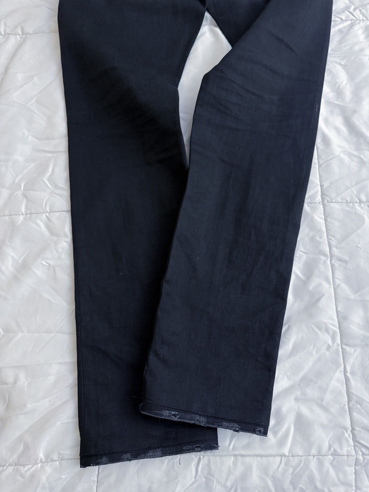Saint Laurent Paris Saint Laurent Paris Jeans 32 Skinny Black Distressed Ripped Size US 32 / EU 48 - 11 Thumbnail