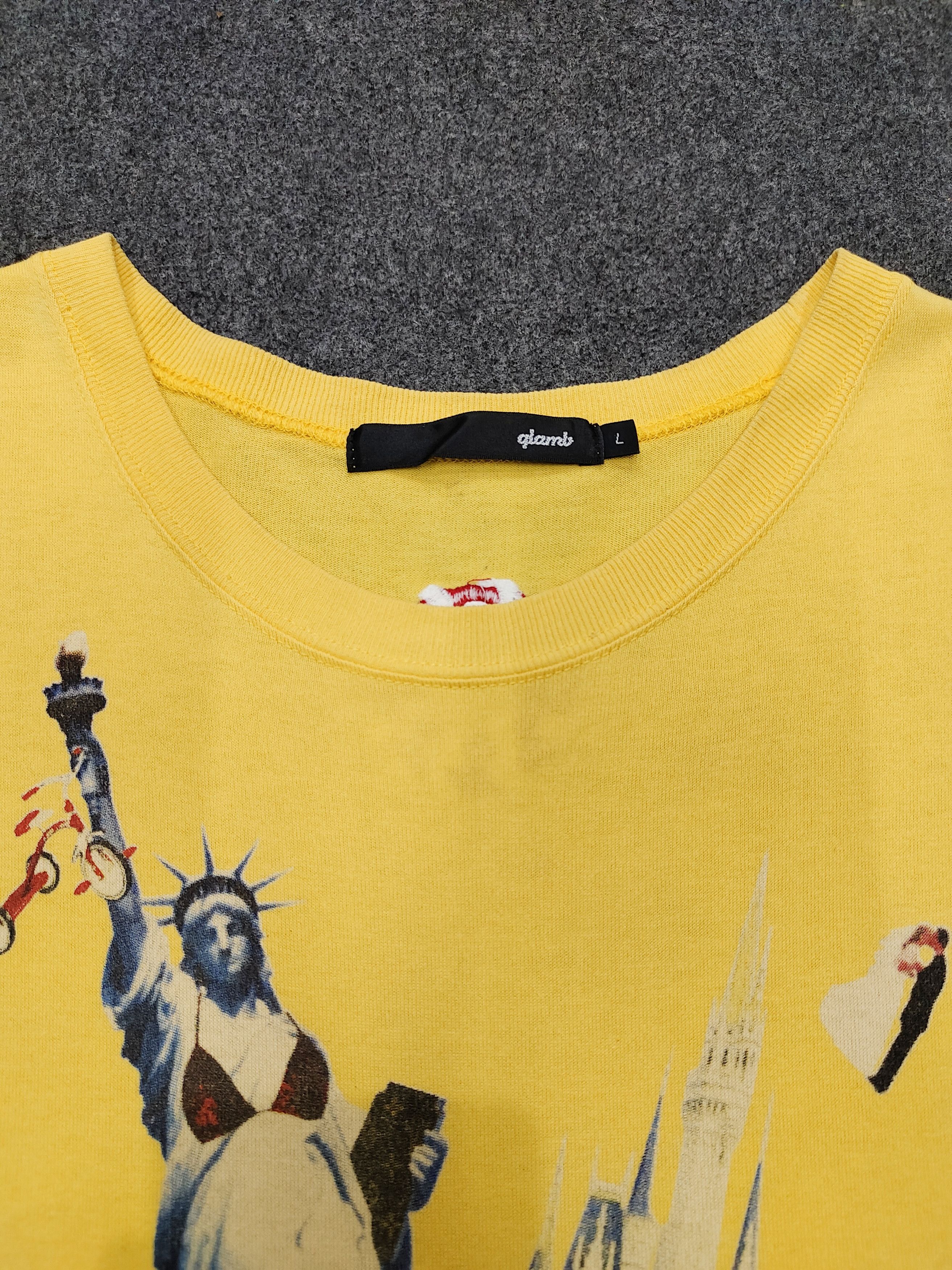 Hysteric Glamour Glamb🇯🇵 Statue of Liberty Pop Culture Mashup Design Tshirt Size US L / EU 52-54 / 3 - 4 Thumbnail