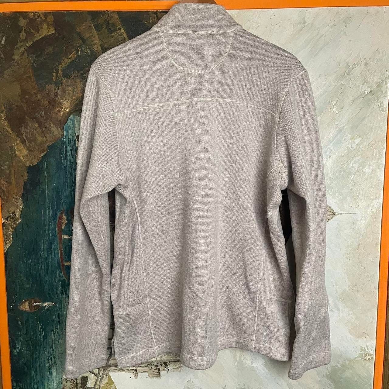Woolrich Woolen Mills Woolrich Sweater 3/4 Zip Long Sleeve Pullover Fleece Lined Size US L / EU 52-54 / 3 - 3 Thumbnail