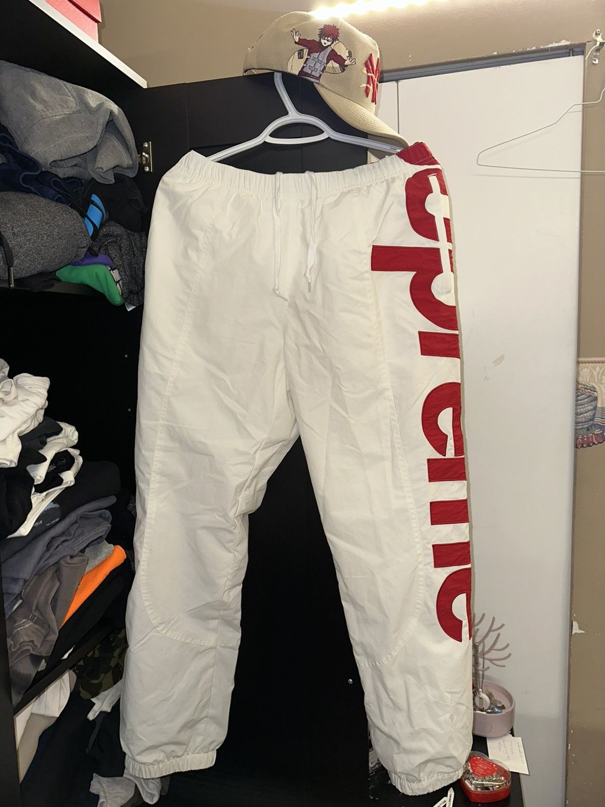 Supreme Supreme Spellout Track Pants | Grailed