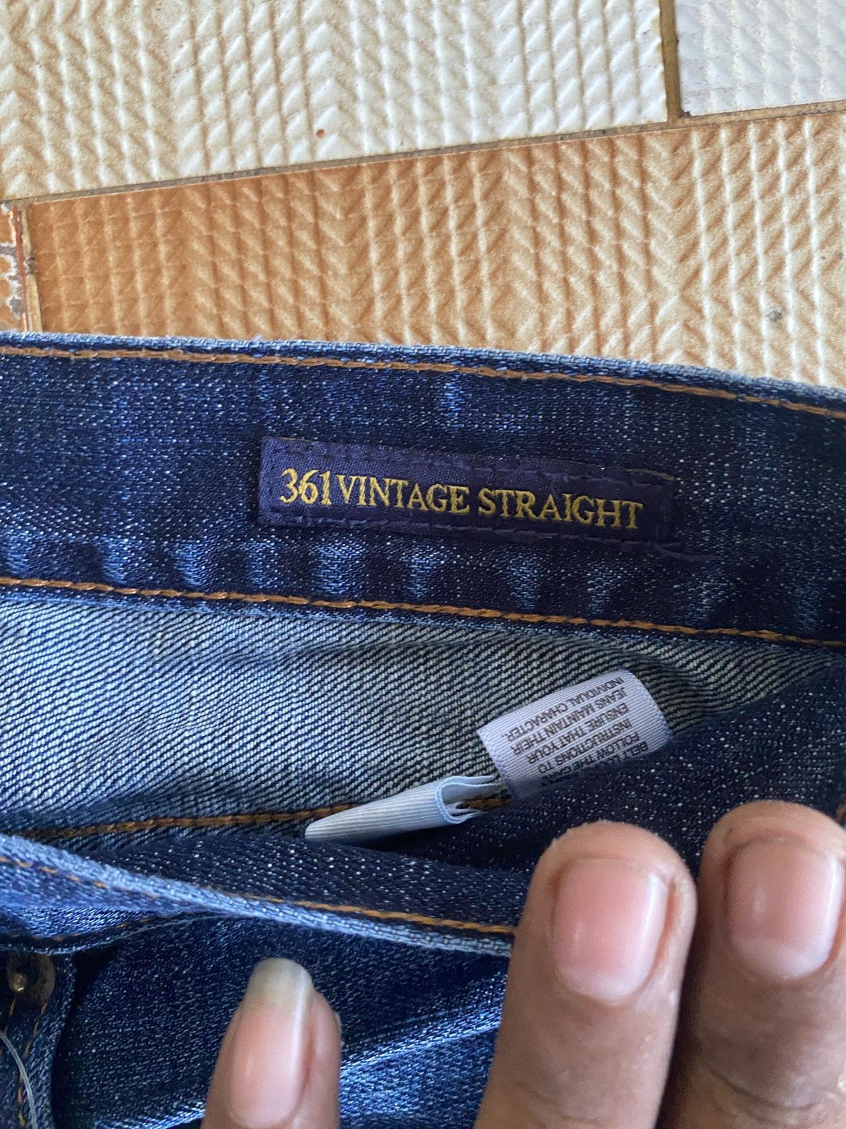 If Six Was Nine × Lucky Brand × Vintage Vintage lucky brand straight cut denim Size US 36 / EU 52 - 8 Thumbnail