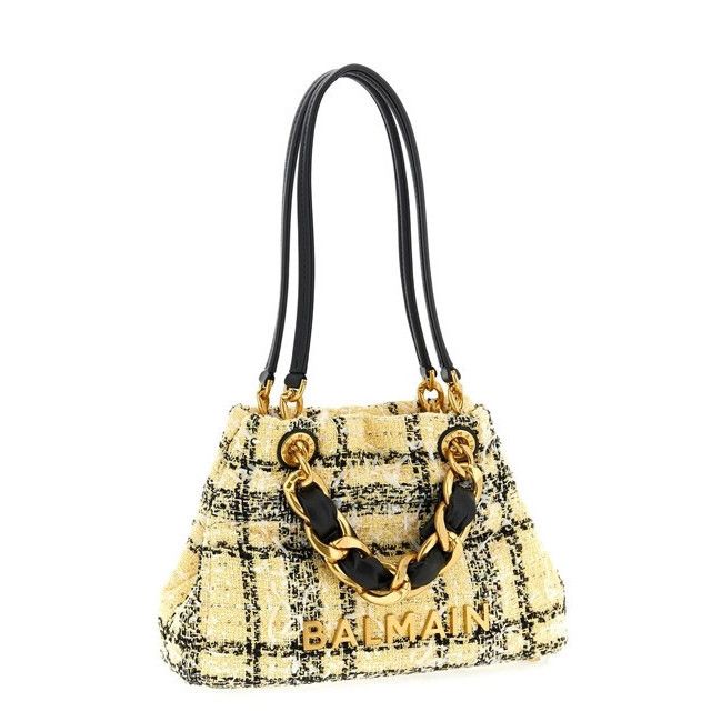 Balmain BALMAIN Soft Cabas Small Tote Bag New & Authentic Size ONE SIZE - 3 Thumbnail