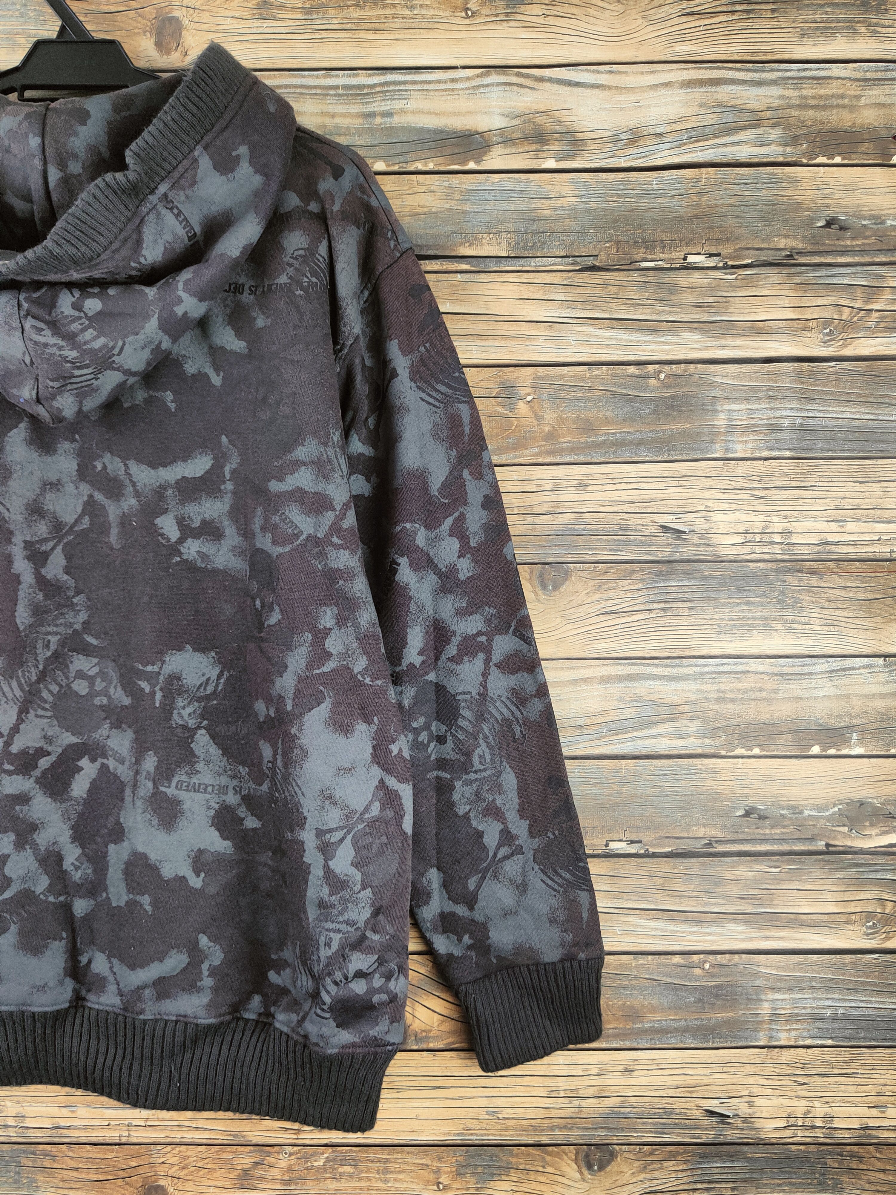 Defective Struct DL Defective Struct Dark Gray Hoodie Sweater #46-856 Size US L / EU 52-54 / 3 - 9 Thumbnail