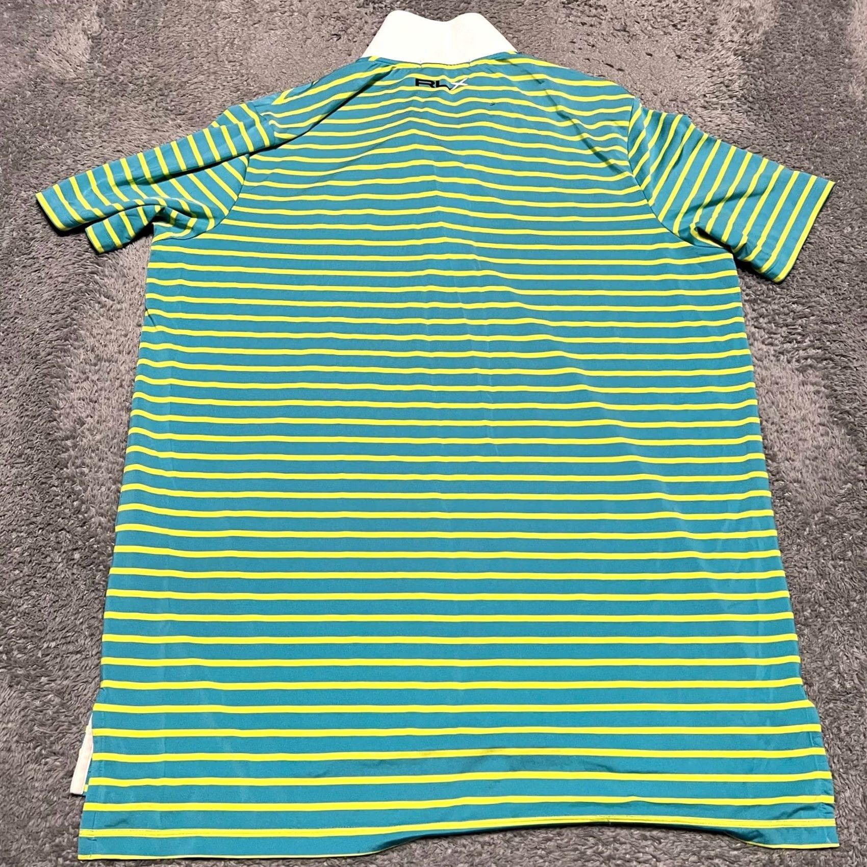 Ralph Lauren Ralph Lauren RLX Golf Polo Shirt Mens Large 2016 Ryder Cup USA Hazletine Striped Green L Mens Size US L / EU 52-54 / 3 - 3 Thumbnail