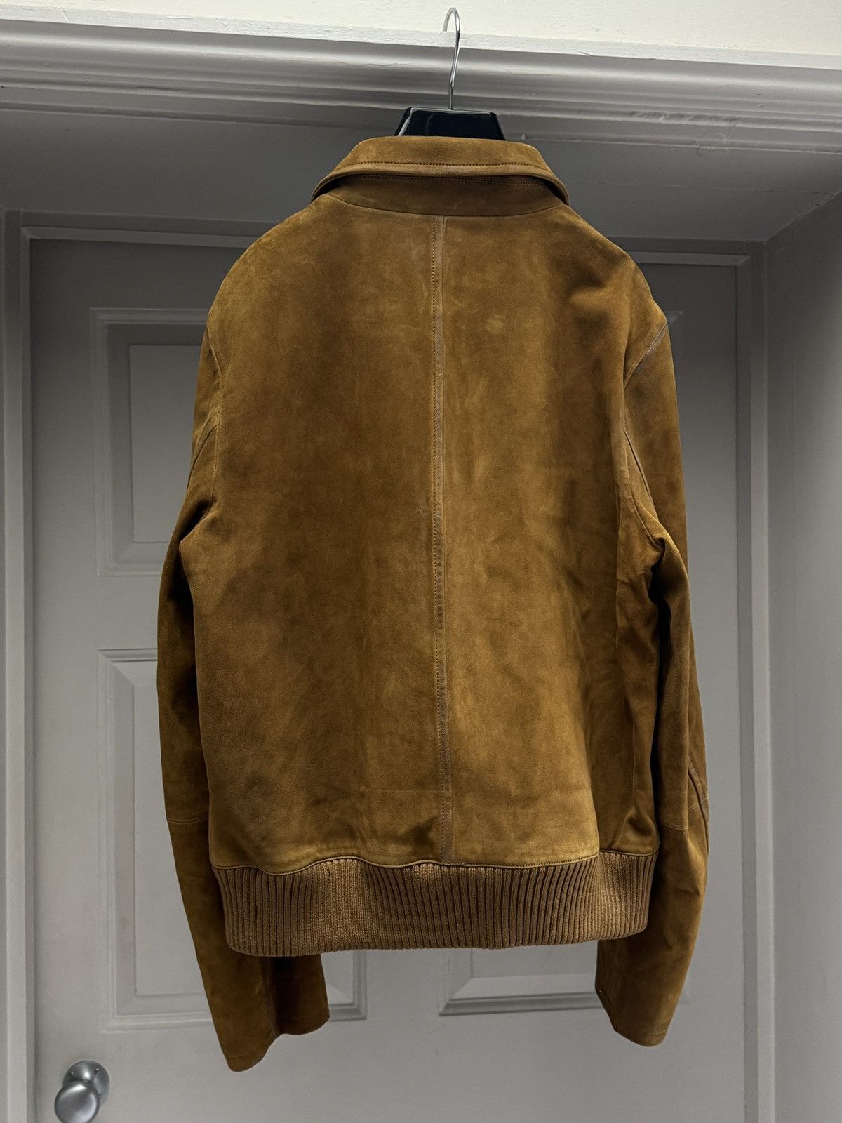 Prada Prada Men’s Brown Suede Double Breasted Jacket size IT 52 Size US L / EU 52-54 / 3 - 7 Thumbnail