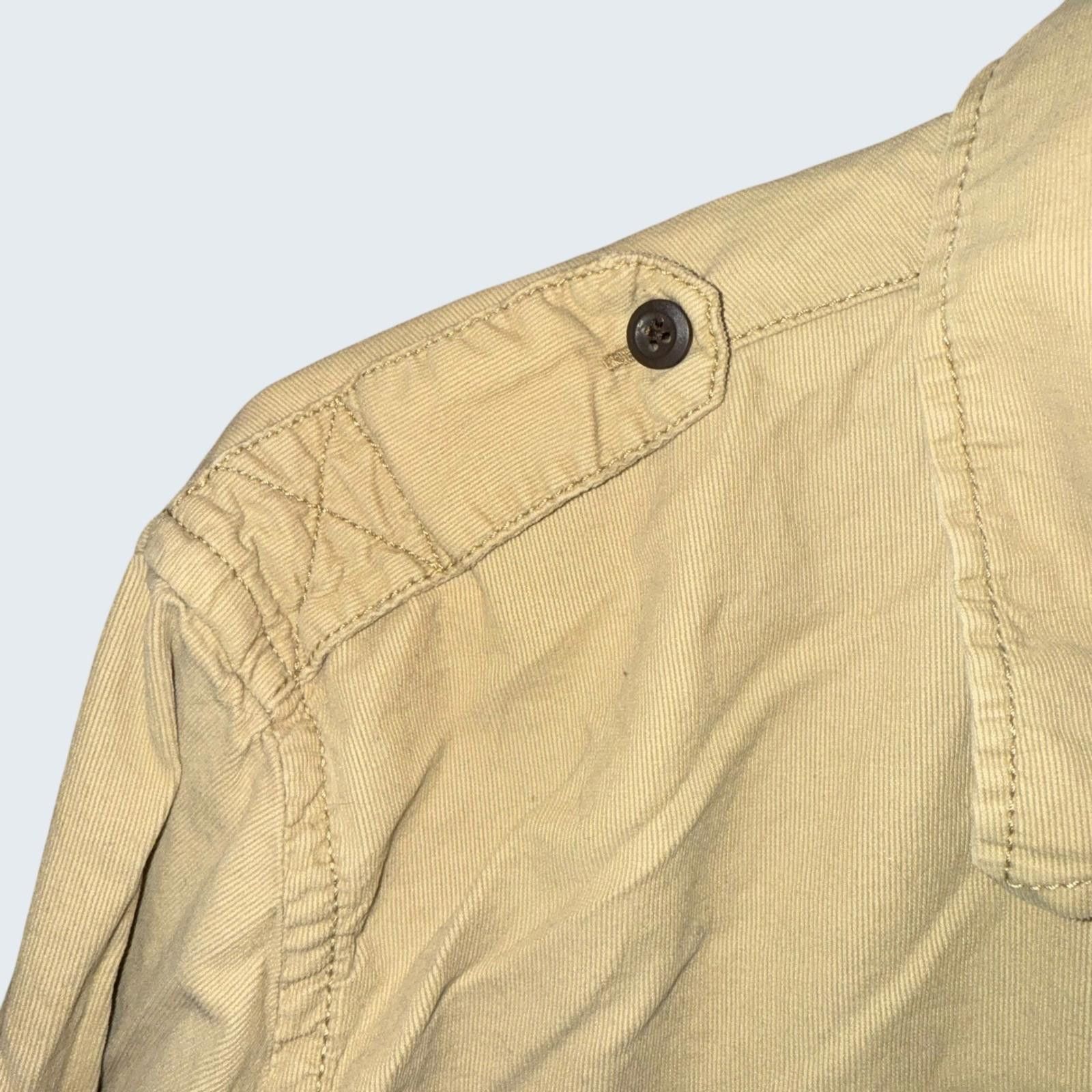 Tommy Hilfiger Tommy Hilfiger Mens Tan Corduroy Button Down Shirt Utility L Size US L / EU 52-54 / 3 - 9 Thumbnail