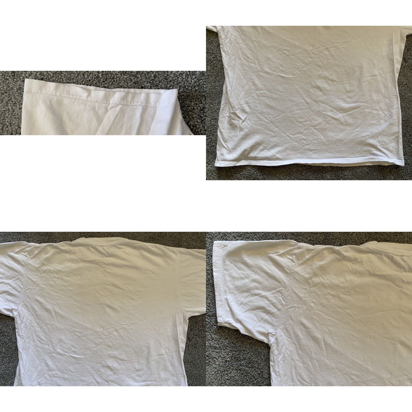 Vintage VINTAGE 1994 Oneita T Shirt XL 46-48 Focke-Wulf FW190 Single Stitch German Plane Mens Shirt White 90s Military Classic Size US XL / EU 56 / 4 - 9 Thumbnail
