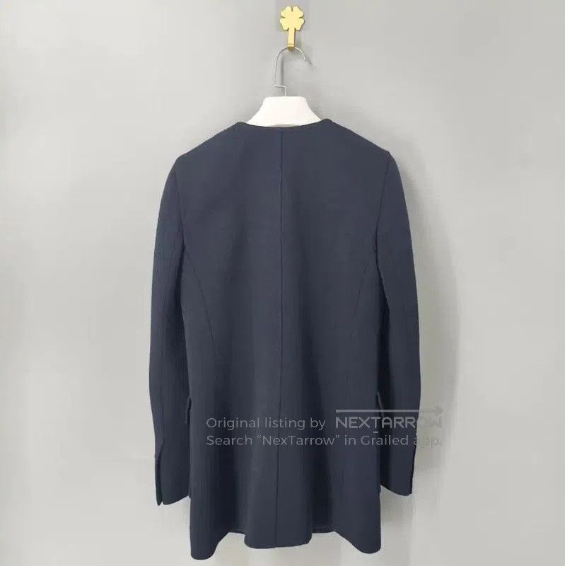 Yves Saint Laurent YSL Navy Wool Women's Coat in XS Size . Size XS / US 0-2 / IT 36-38 - 2 Thumbnail