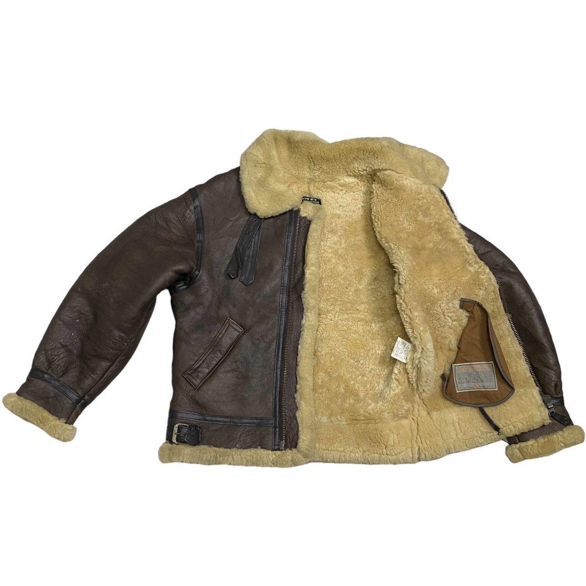 Vintage Vintage B-3 leather jacket Size US L / EU 52-54 / 3 - 6 Thumbnail