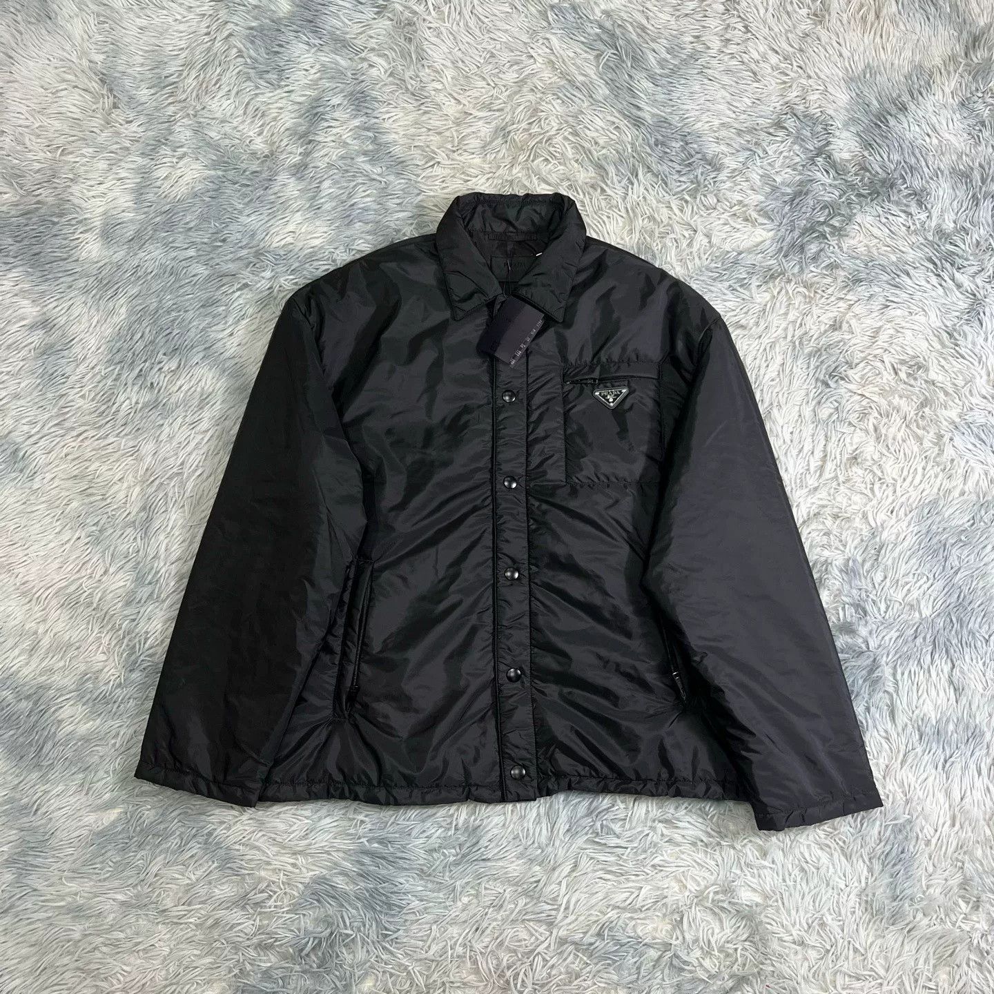 Prada Prada 2025 Triangle Logo Puffer Jacket Size US L / EU 52-54 / 3 - 1 Preview
