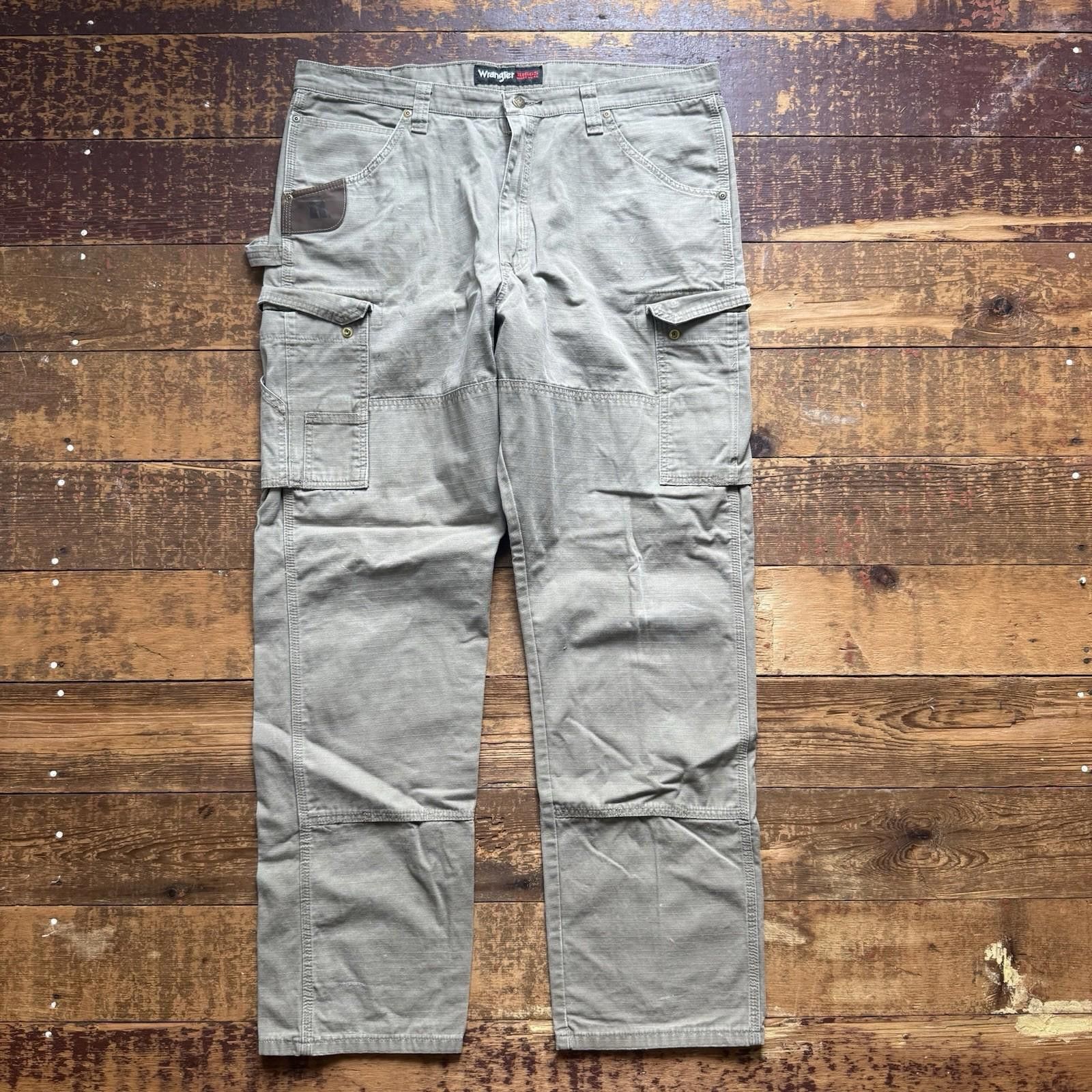 Wrangler Men's Wrangler RIGGS Workwear Ripstop Size 40x34 Pants Y2K Size US 34 / EU 50 - 1 Thumbnail