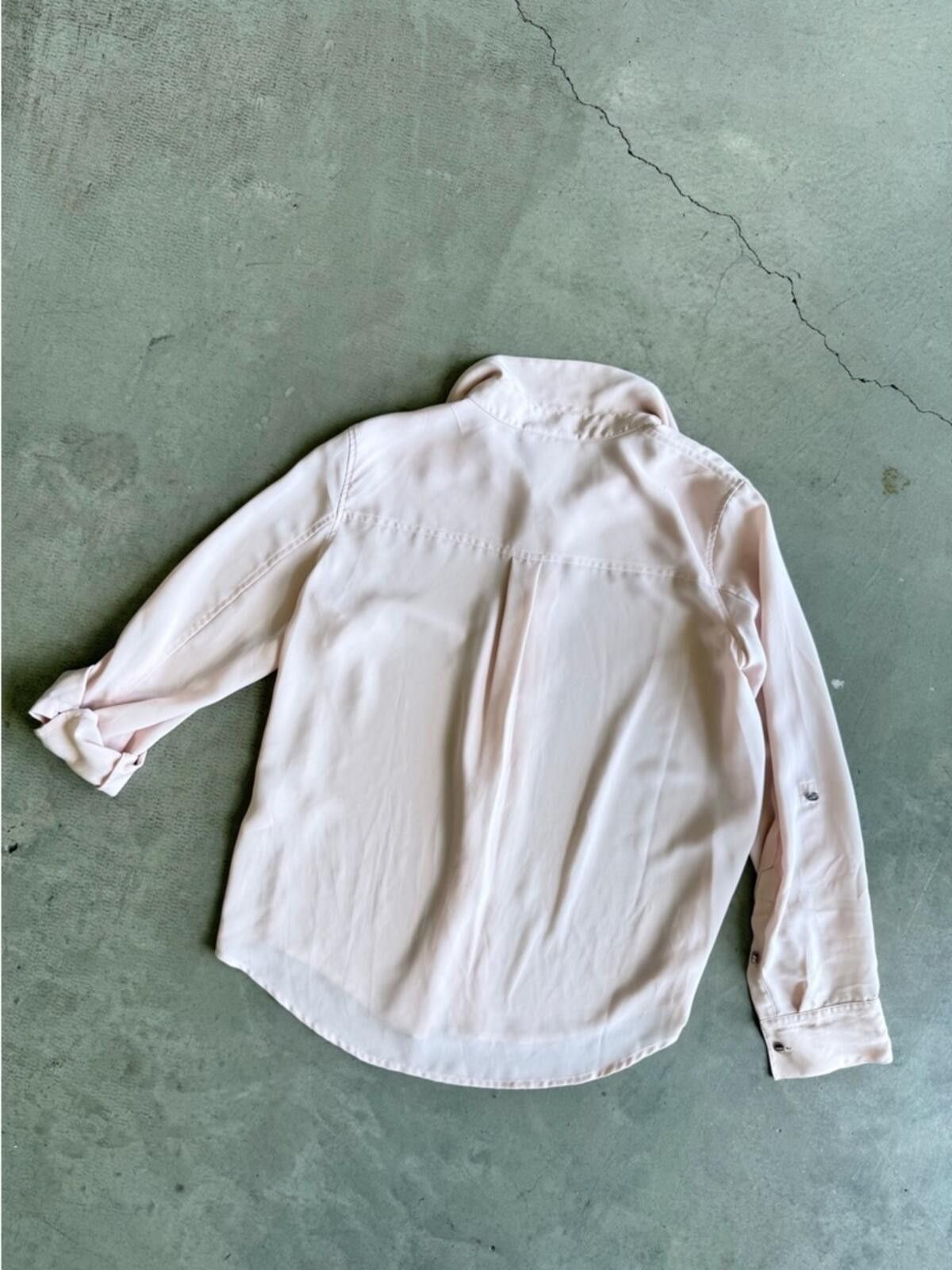 DKNY DKNY / Button Up Blouse / Blush Pink Size S / US 4 / IT 40 - 11 Thumbnail