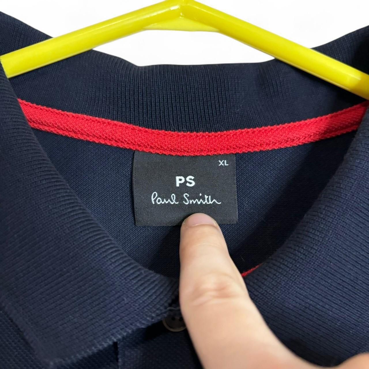 Designer × Paul Smith PS Paul Smith Navy Blue Polo Shirt Size US XL / EU 56 / 4 - 3 Thumbnail
