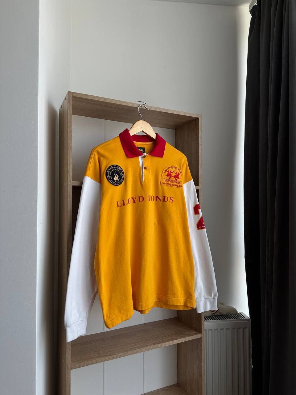 Polo Ralph Lauren × Vintage Vintage La Martina Polo Team Rugby Big Logo PRL Sweatshirt Size US M / EU 48-50 / 2 - 2 Thumbnail