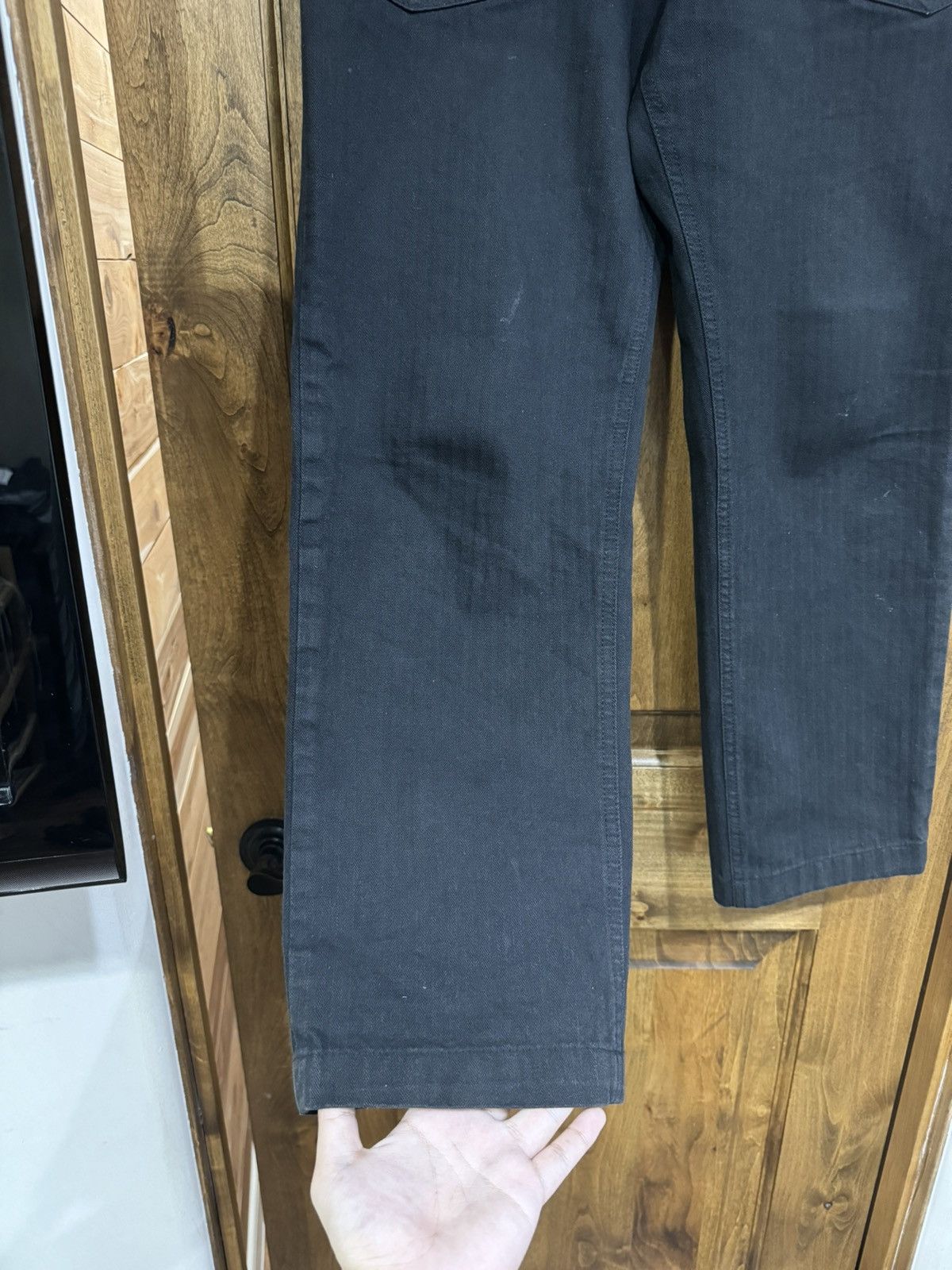 Uniform Bridge Uniform Bridge Herringbone HBT Fatigue Baker Pants Black Size US 30 / EU 46 - 15 Thumbnail