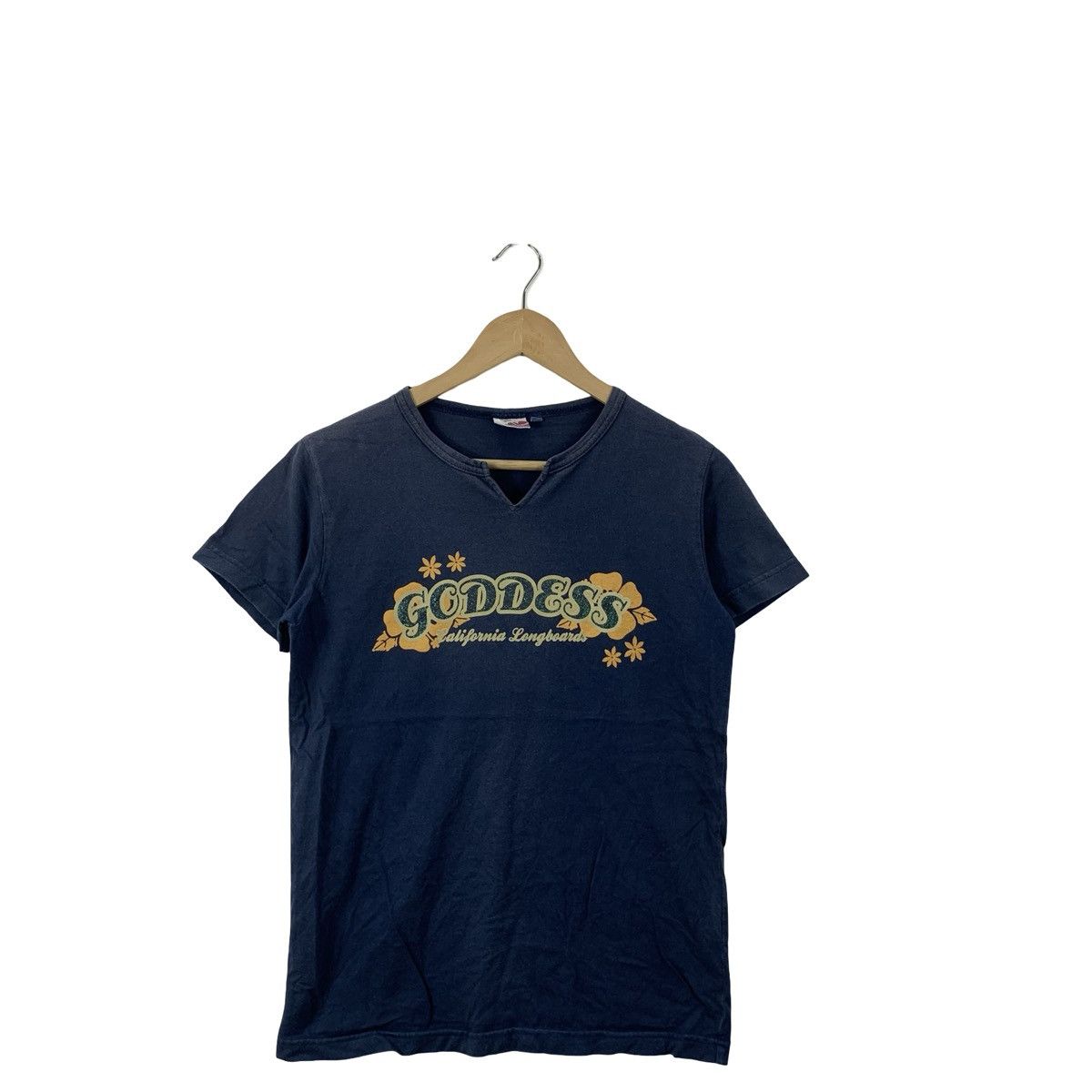 Vintage Vintage Goddess California Longboards Graphic Tee Floral Size L / US 10 / IT 46 - 4 Thumbnail