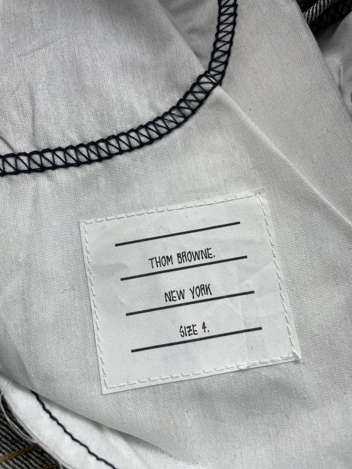Thom Browne Thom Browne Selvedge Denim Made in The Usa Size US 32 / EU 48 - 18 Thumbnail