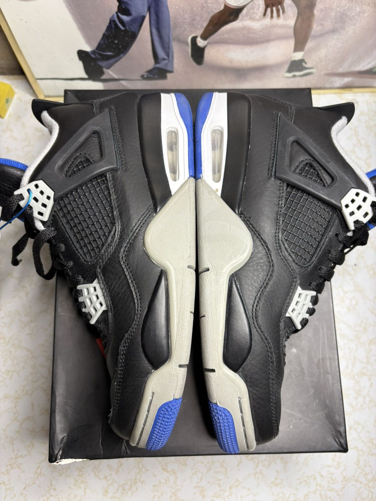 Jordan Brand Air Jordan 4 Retro Motorsports Alternate 2017 Size US 8 / EU 41 - 4 Thumbnail