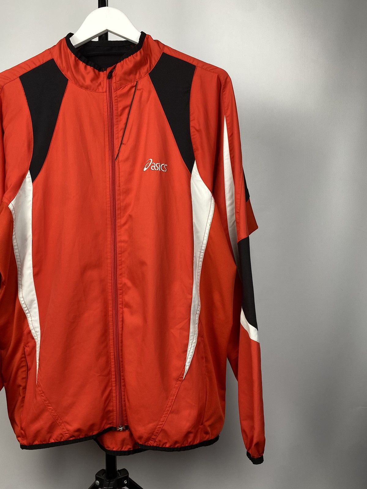 Asics × Vintage Vintage 90s Asics jacket Windbreaker Streetwear Size US L / EU 52-54 / 3 - 4 Thumbnail