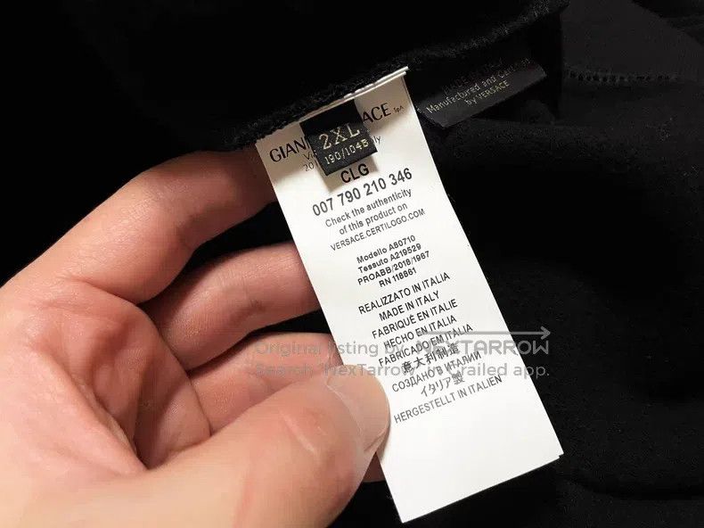 Versace Versace Silk print sweatshirt Size US XXL / EU 58 / 5 - 8 Thumbnail