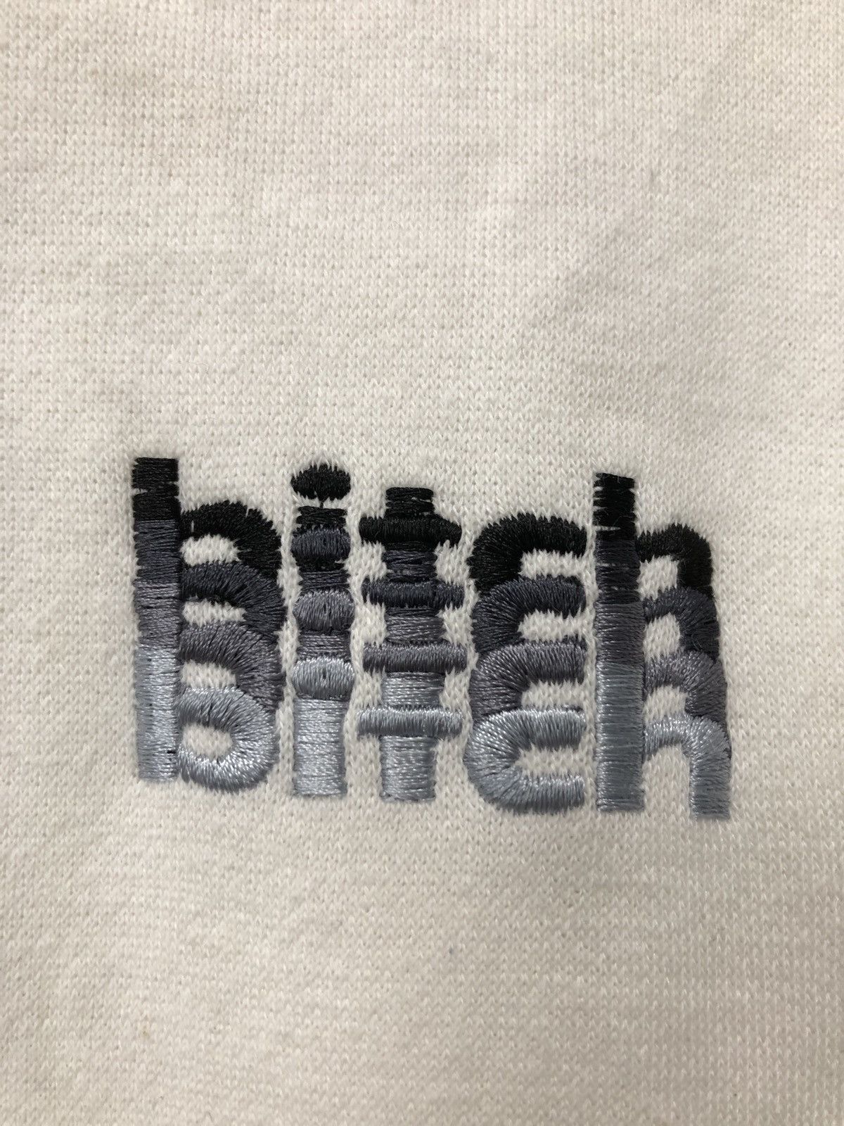 Vintage Vintage 90s Bitch Skateboards Hoodie Size US M / EU 48-50 / 2 - 2 Thumbnail