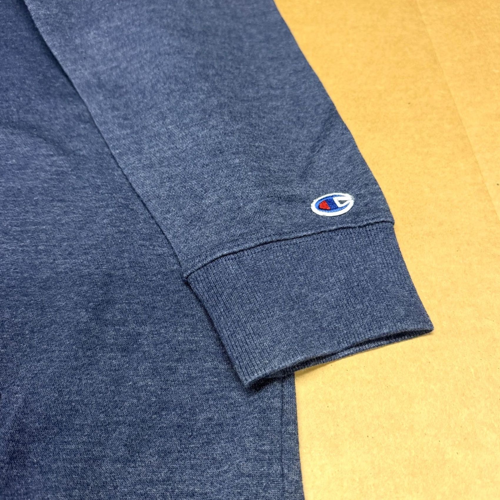 Champion Champion Hoodie Mens XL Blue Pullover Fleece Sweatshirt Script Logo Athletic Size US XL / EU 56 / 4 - 6 Thumbnail