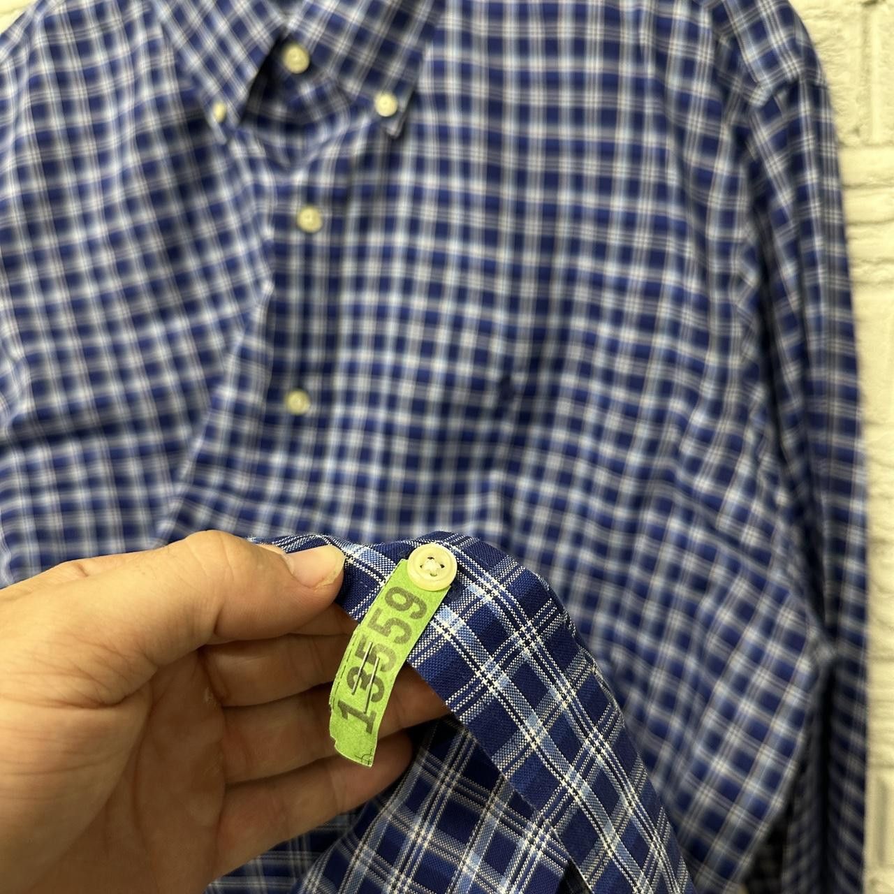 Polo Ralph Lauren Polo Ralph Lauren Gingham Check Blue Button Down XL Size US XL / EU 56 / 4 - 4 Thumbnail