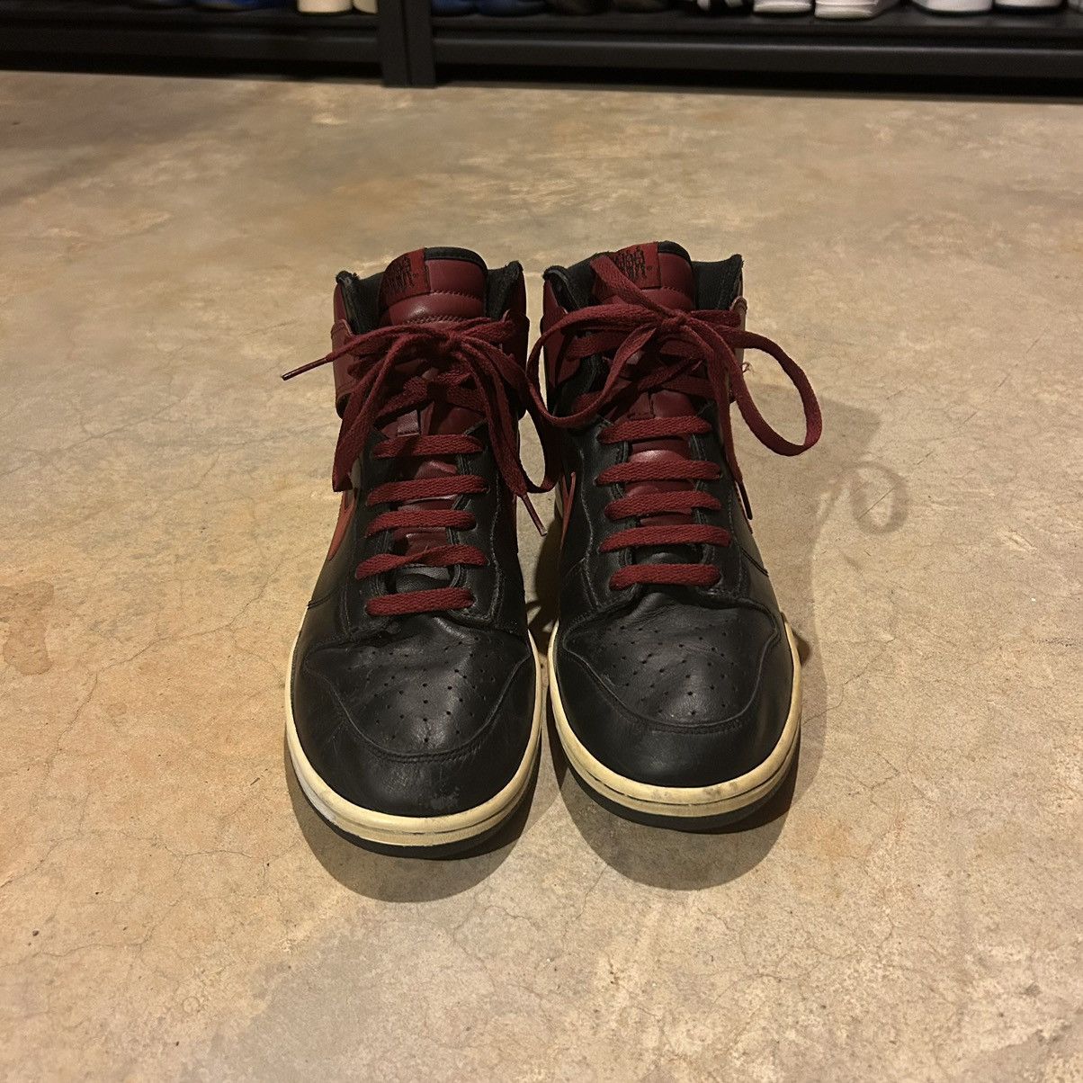 Nike × Vintage Vintage Nike Dunk High Black Fives BFive 2006 US 11.5 Size US 11.5 / EU 44-45 - 3 Thumbnail