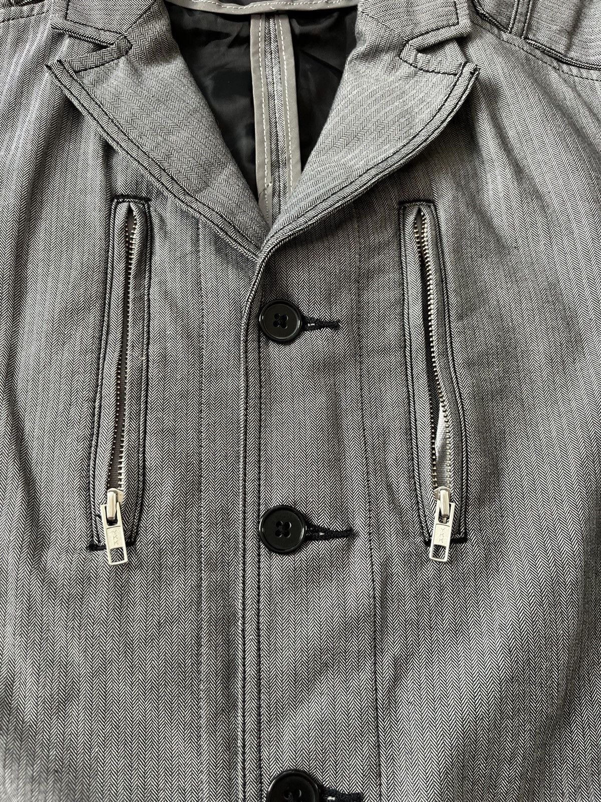 Diesel RARE DIESEL PROJECT 78 NYLON HERRINGBONE BLAZER JACKET M Size US M / EU 48-50 / 2 - 6 Thumbnail