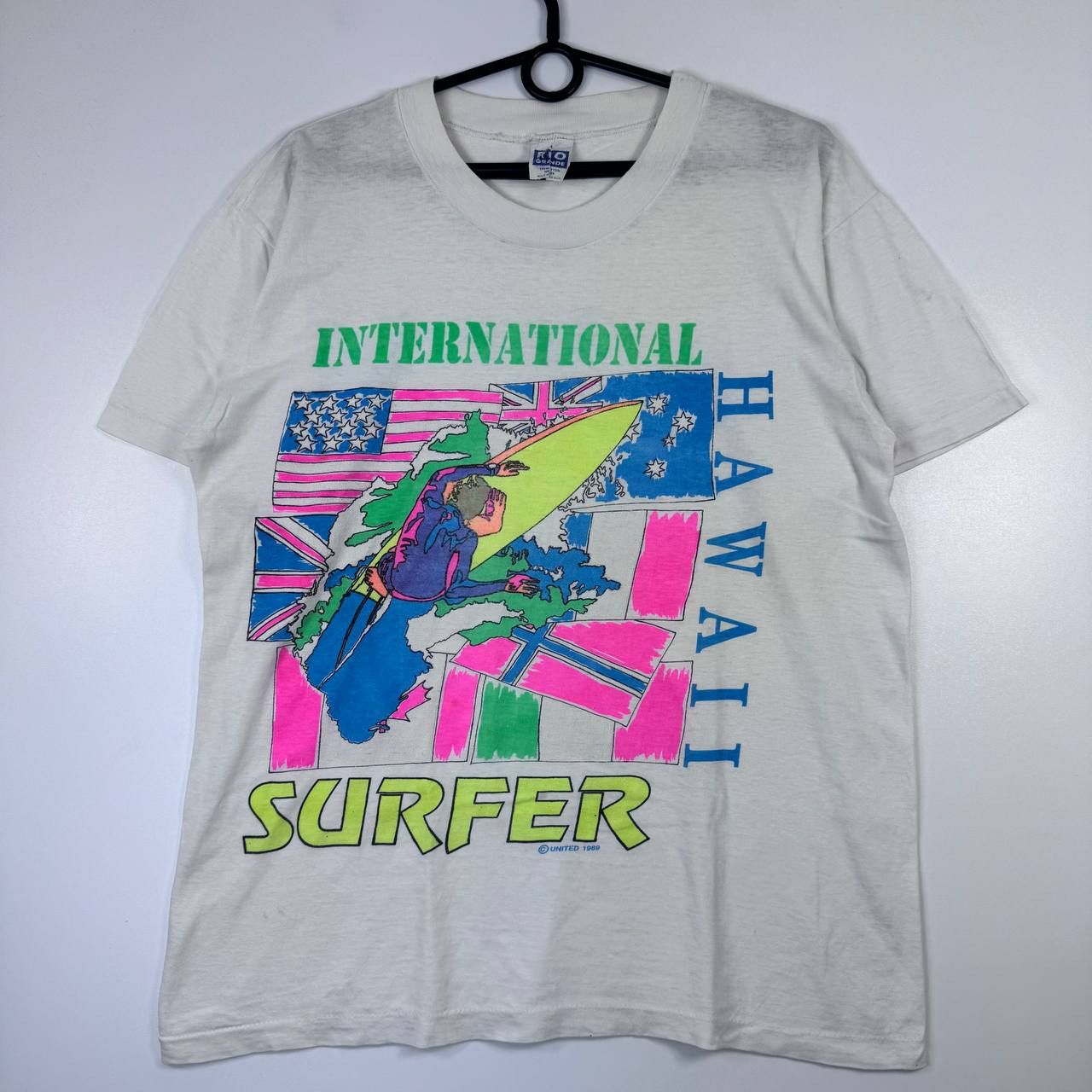 Other Vintage 1989 Surfer T Shirt Rio Grande Single Mens Size M Size US M / EU 48-50 / 2 - 1 Thumbnail