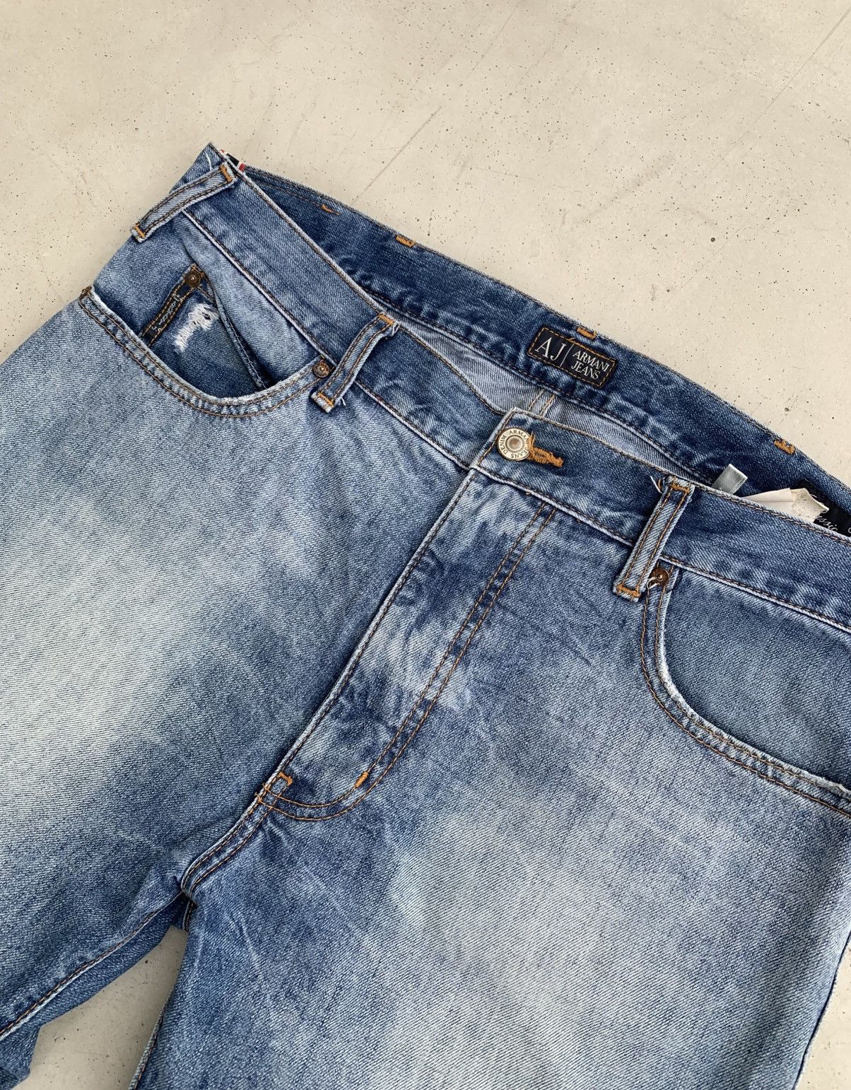 Armani Armani Jeans Vintage Jeans Luxury Denim Old Money Avantgarde Size US 36 / EU 52 - 9 Thumbnail