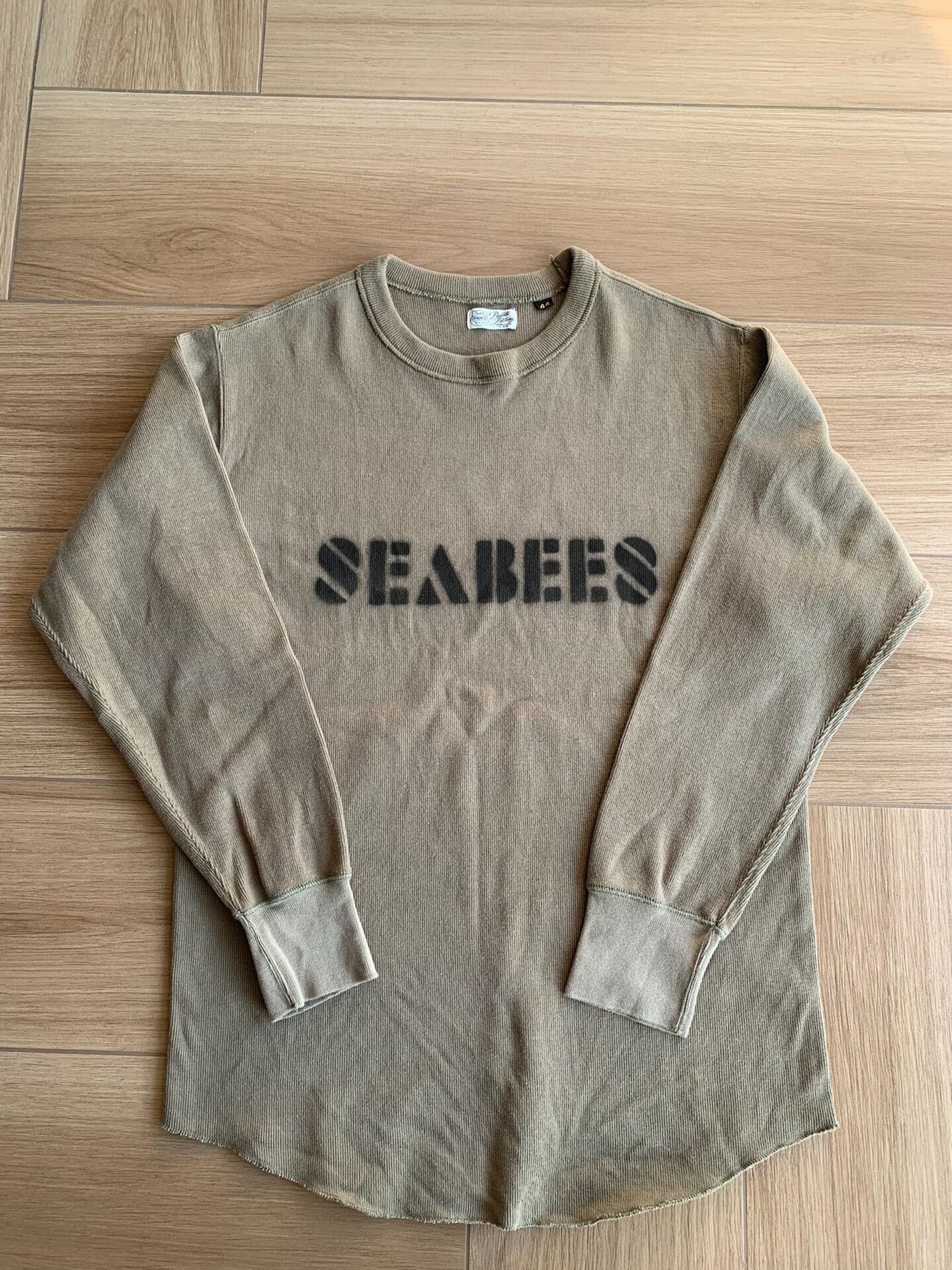 Freewheelers vintage long sleeve tee with sea bees design Size US L / EU 52-54 / 3 - 1 Thumbnail
