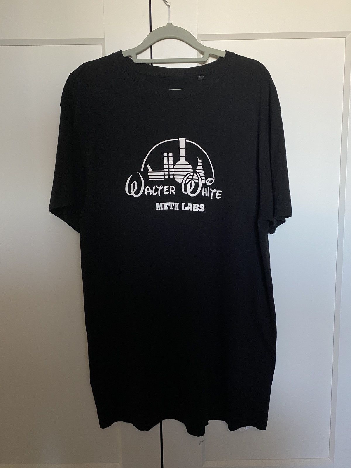 T-shirt Homme Walter Crystal - Séries TV Breaking Bad - Coton 100% - Coupe Régulière - Imprimé De Qualité - 12