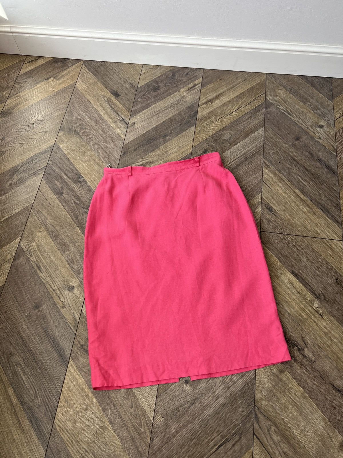 Other Vintage Electre Paris Women’s Suit Pink Skirt Set 80s 90s Size M / US 6-8 / IT 42-44 - 18 Thumbnail