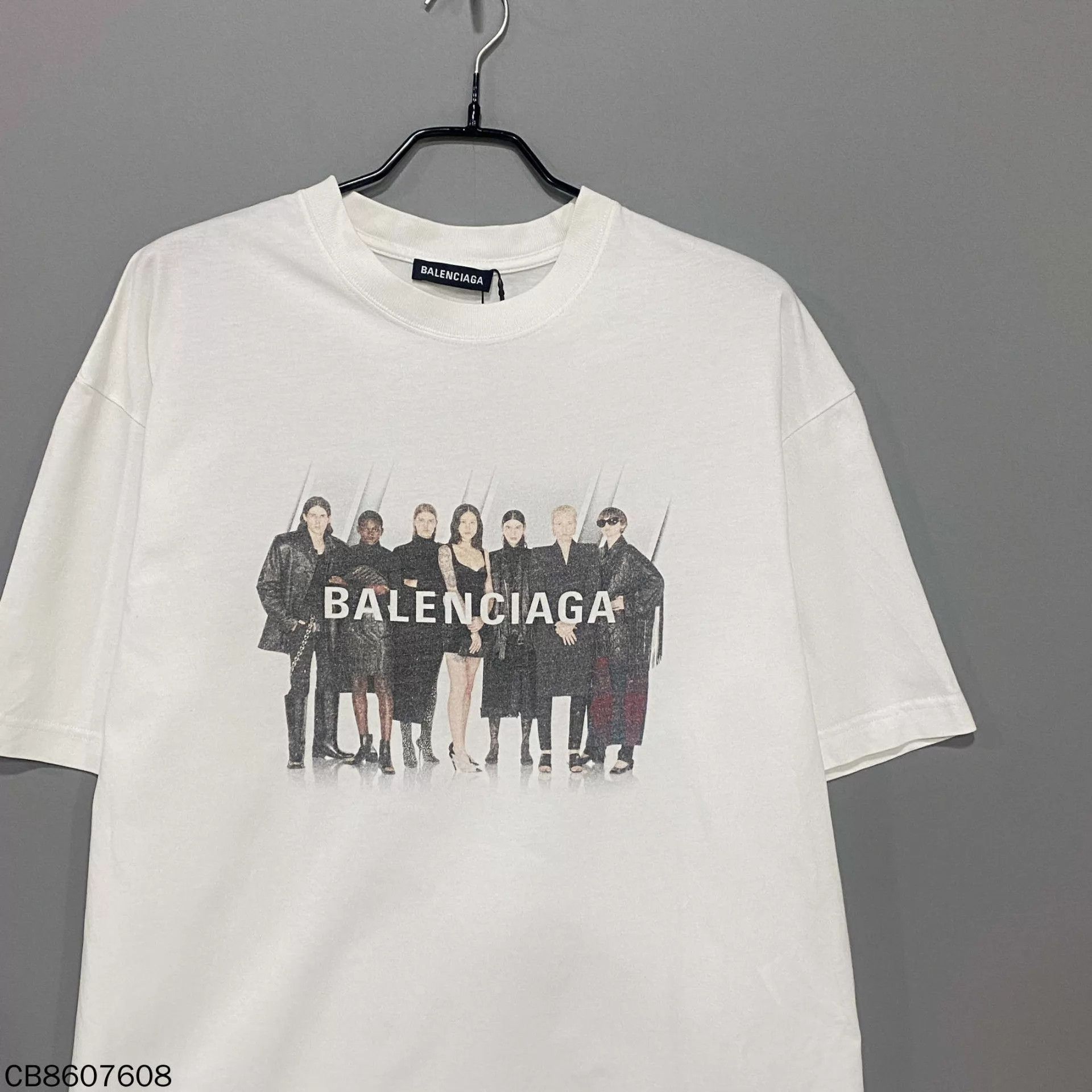 Balenciaga Balenciaga Band Portrait Logo Short Sleeve XS Size US XS / EU 42 / 0 - 2 Thumbnail