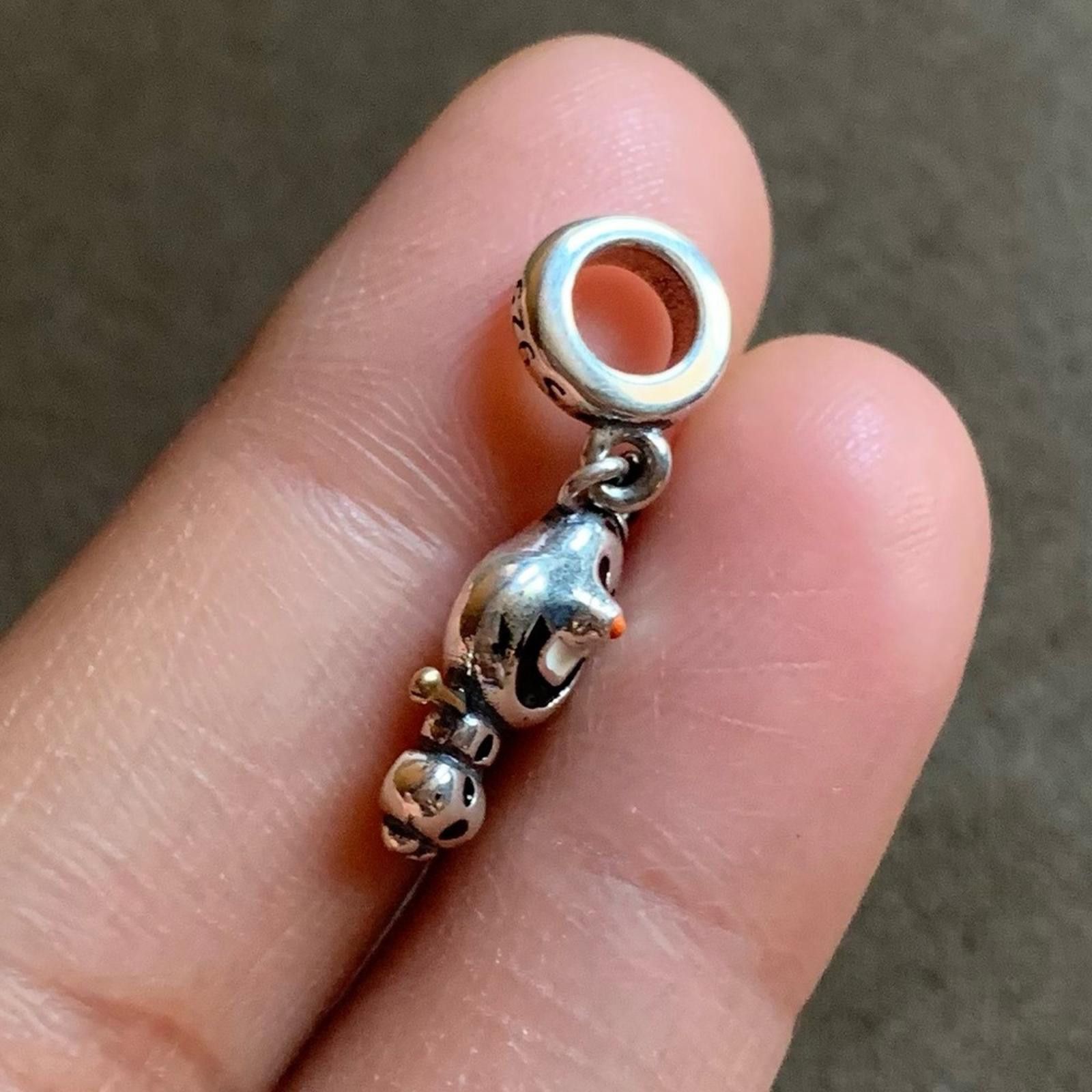 Other NWOT Frozen Olaf Snowman Dangle Charm Sterling Silver 925 Size ONE SIZE - 4 Thumbnail