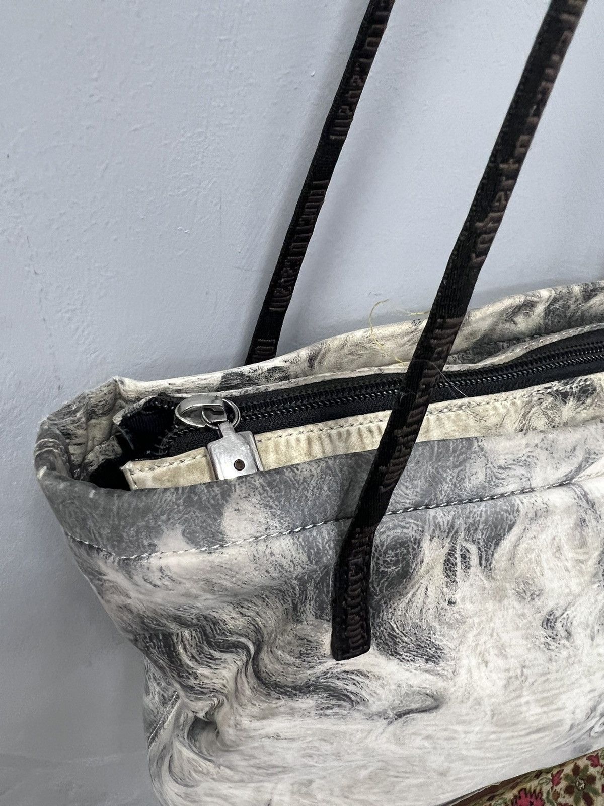 Roberto Cavalli × Vintage ARCHIVE ABSTRACT PRINT ROBERTO CAVALLI SHOULDER BAG Size ONE SIZE - 6 Thumbnail