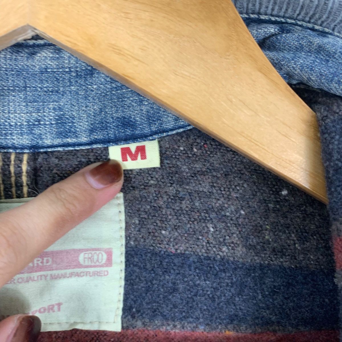 Vintage Vintage FLASH REPORT JAPAN Denim Jeans Detroit Natural Dyed Size US M / EU 48-50 / 2 - 10 Thumbnail