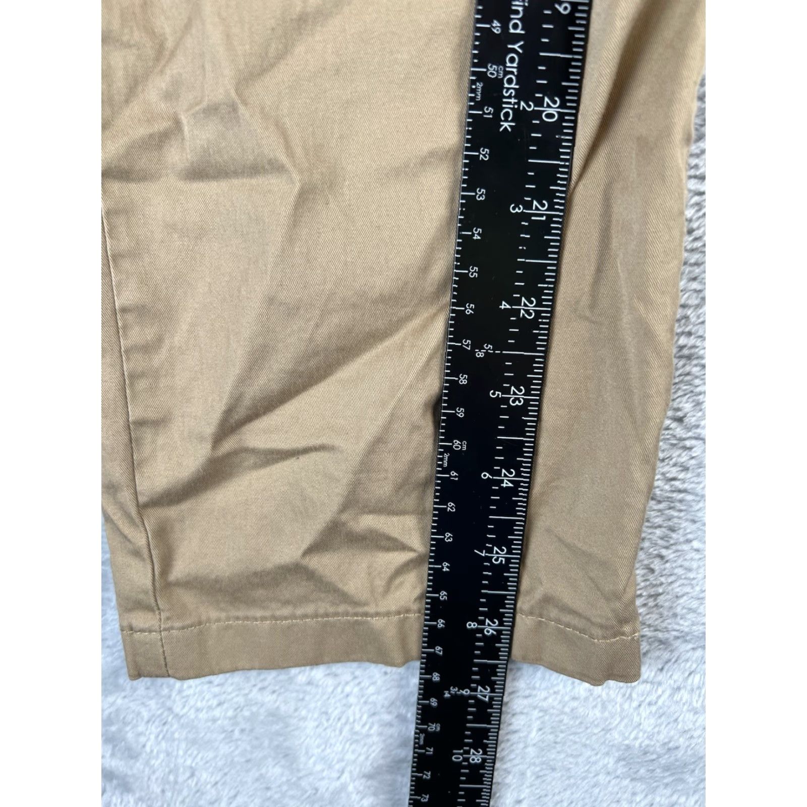J.Crew J.Crew Slim Boyfriend Chino Pants Women's Size 32 Beige Preppy Casual Boyfriend Slim Chino Pants Womens, 32, Beige, Preppy, Casual, Chino, Pants Size 24" / US 00 / IT 34 - 4 Thumbnail