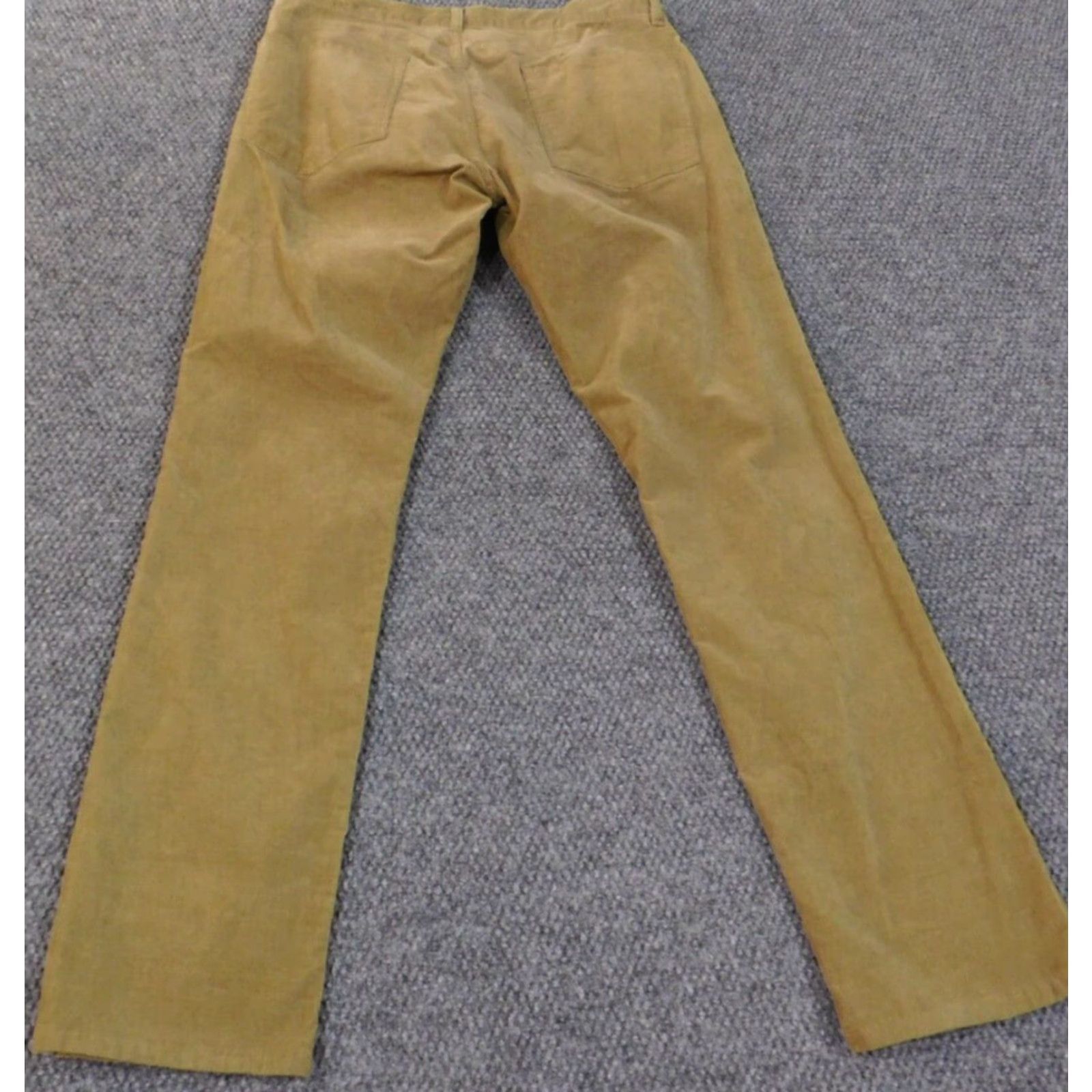 Vince vince pants Mens 34x32 Corduroy Brown Straight Classic Modern City Italy Pants Regular 34 Brown Cotton Corduroy Straight Chino City Mens Size US 34 / EU 50 - 7 Thumbnail