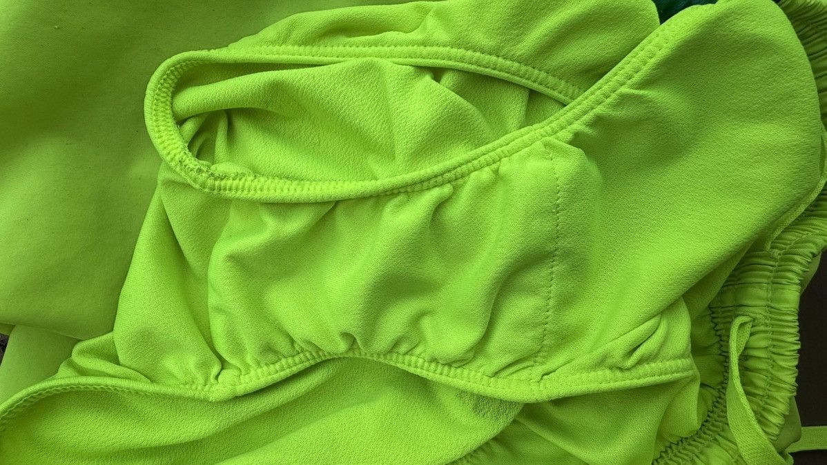 Nike Nike Dri-Fit Tempo Running Shorts Womans Size XS Neon Lime Size 22" - 7 Thumbnail