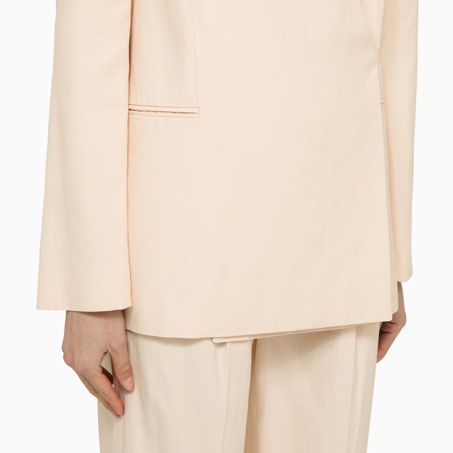 Loulou de Saison o1d2blof0824 Sandyato Single-Breasted Viscose Blazer Size XS / US 0-2 / IT 36-38 - 4 Thumbnail
