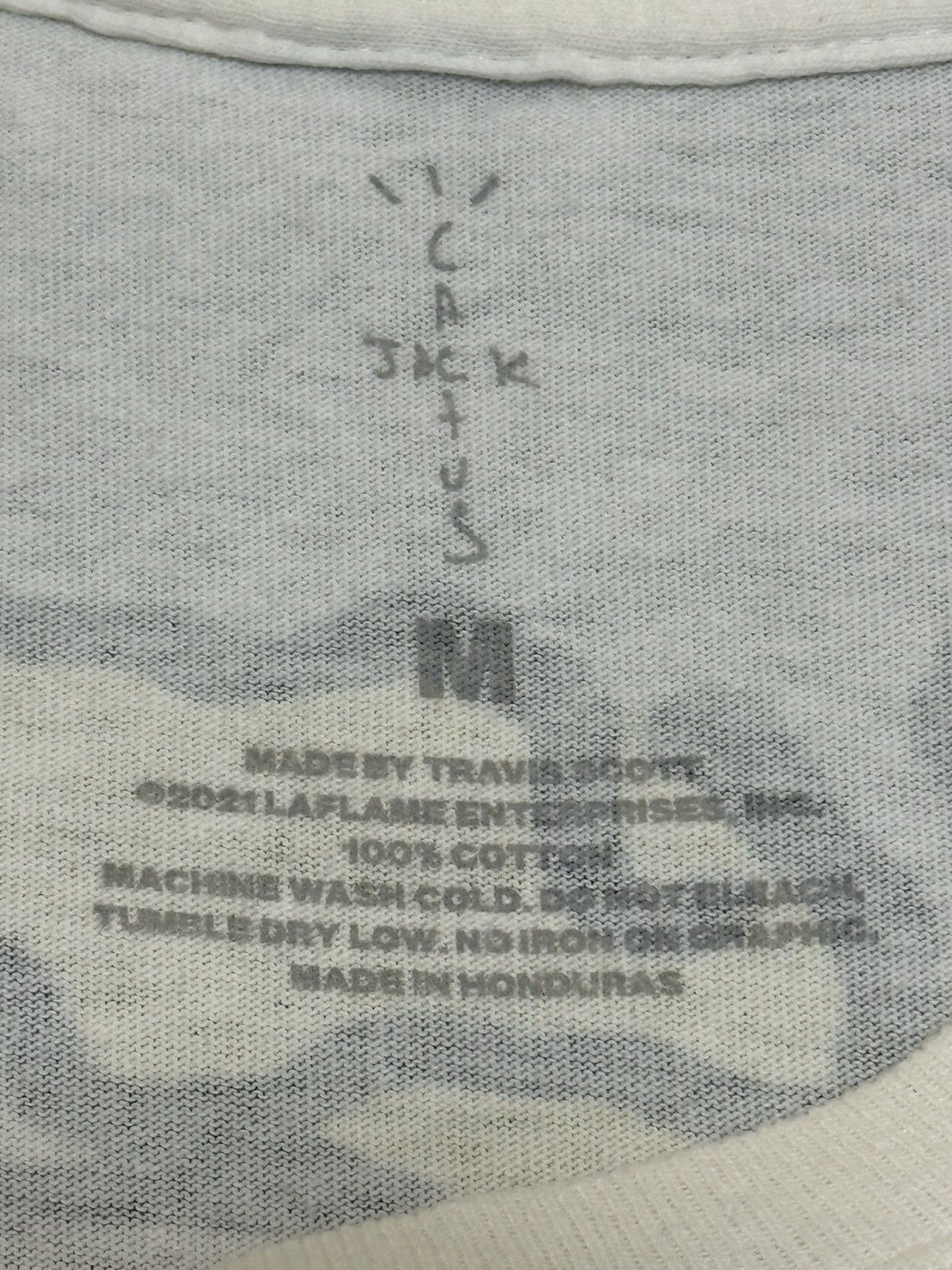 Kaws Travis Scott Cactus Jack x KAWS for Fragment T-shirt. Size US M / EU 48-50 / 2 - 6 Thumbnail