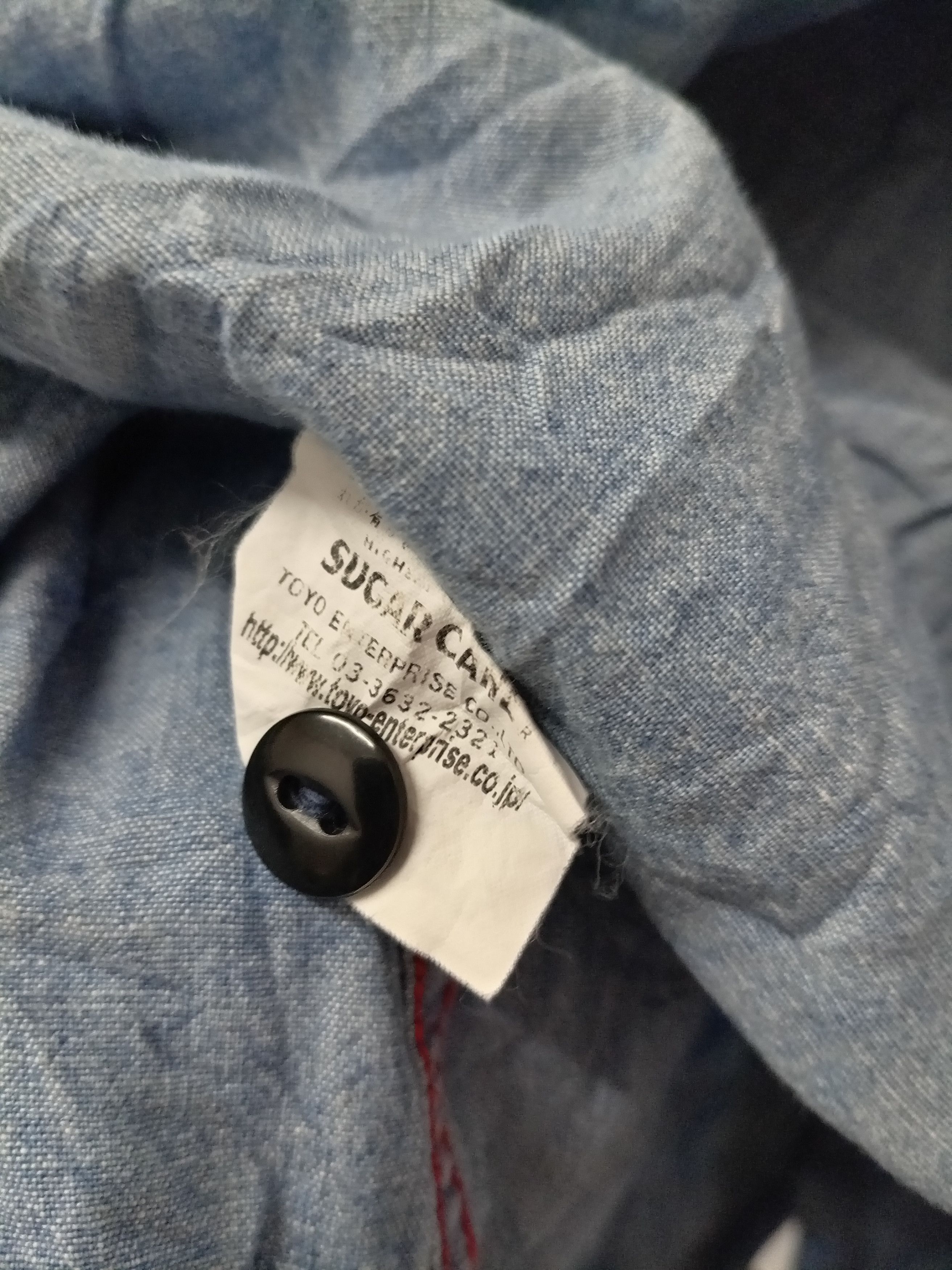 Japanese Brand × Sugar Cane Vintage sugar cane chambray shirt Size US M / EU 48-50 / 2 - 6 Thumbnail