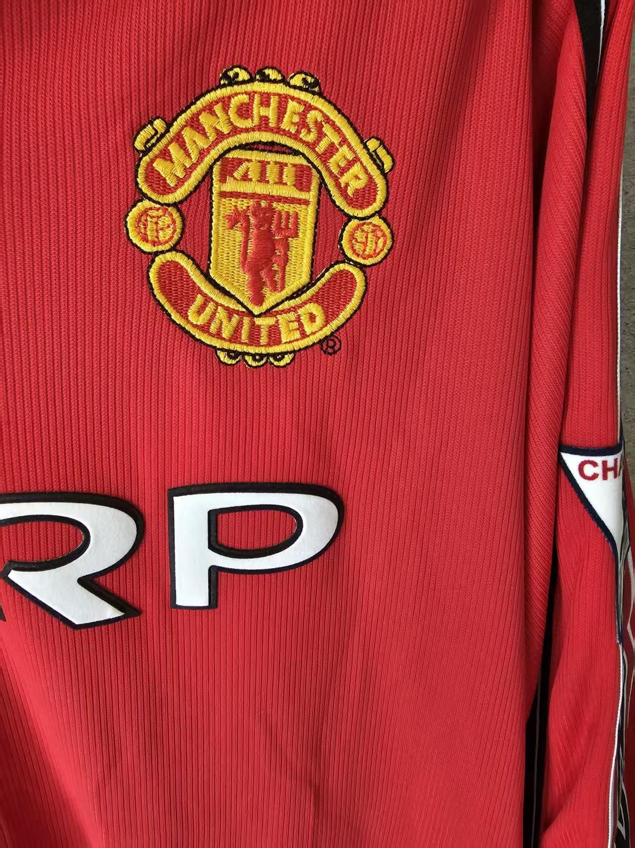 Other 1998 2000 MUFC #20 Solskjaer Jersey Longsleeve Size US XL / EU 56 / 4 - 5 Thumbnail